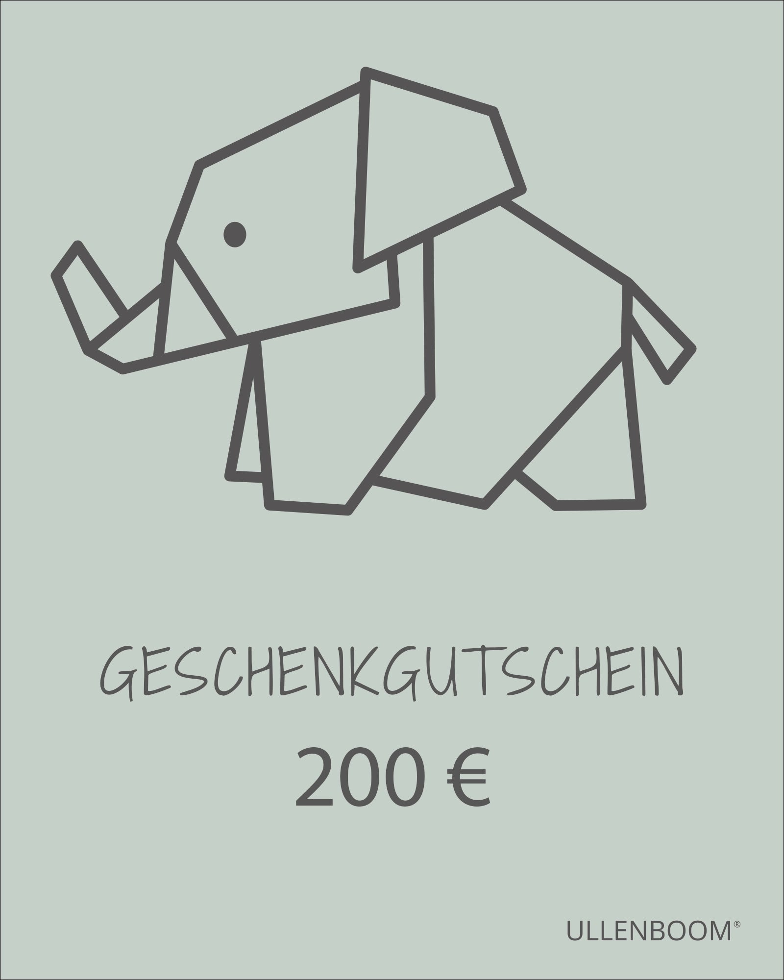 Geschenkgutschein-ULLENBOOM Baby Geschenkgutschein-ULLENBOOM Baby