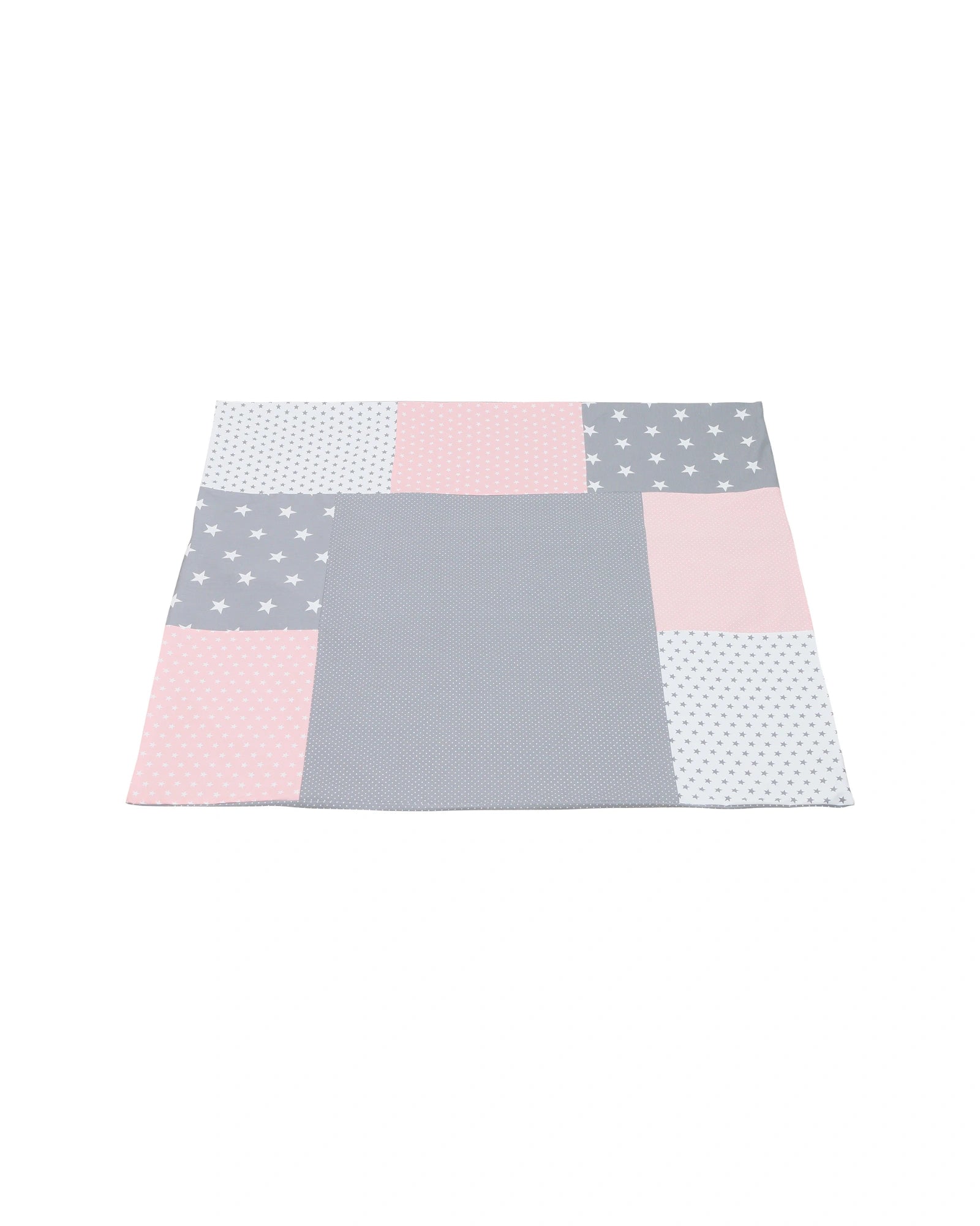 Wickelauflagen-Bezug Rosa Grau-ULLENBOOM Baby