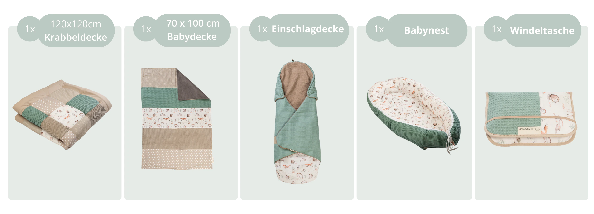 Maxi-Set Übersicht Waldfreunde ULLENBOOM®