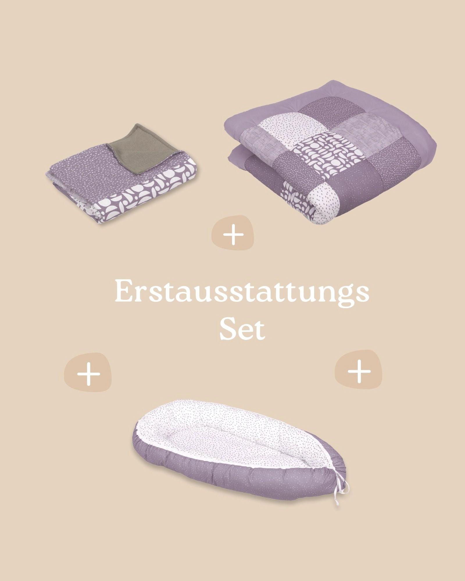 Erstausstattungs Set Classic Flieder-ULLENBOOM Baby