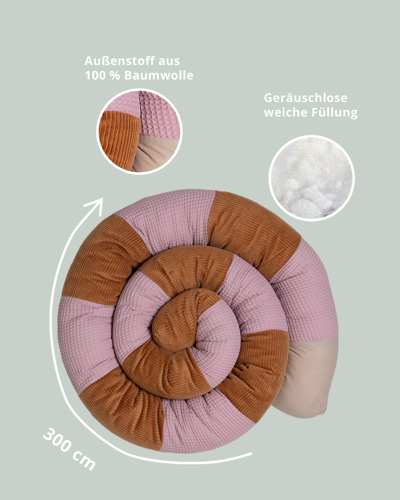 Baby Bettschlange Little Life by Lena di Vincenzio-Bettschlangen-ULLENBOOM Baby