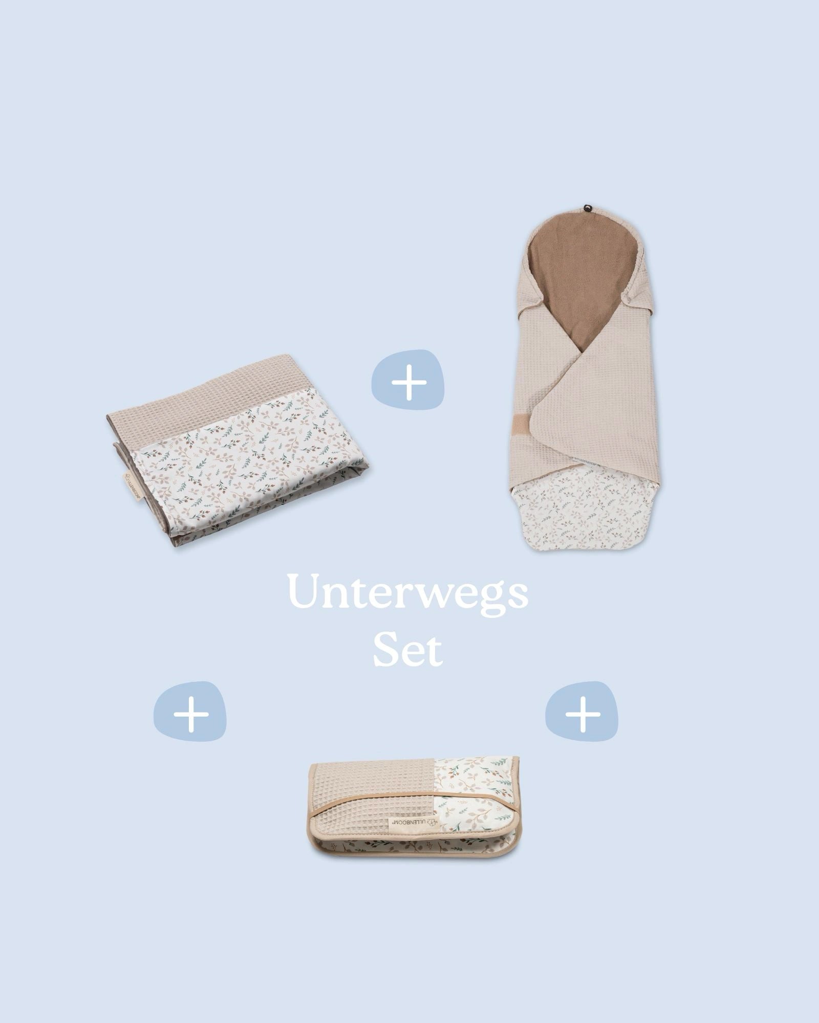 Unterwegs Set Floral Sand & Sandblume-ULLENBOOM Baby