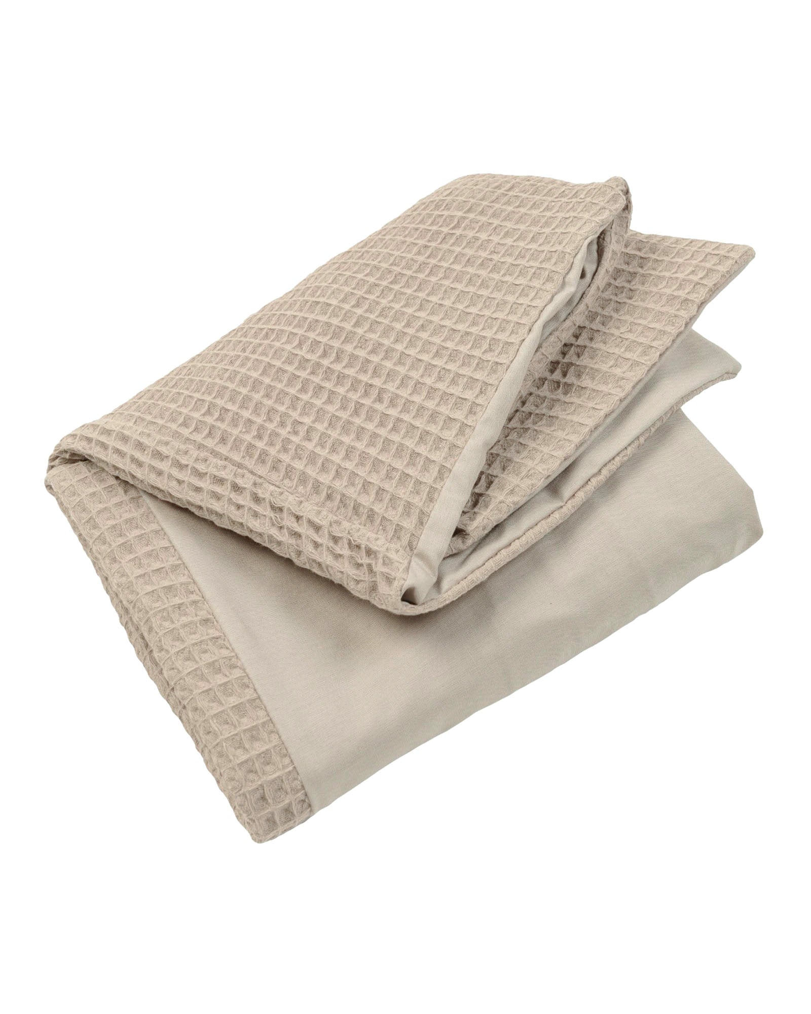 Wickelauflagen-Bezug Waffelpiqué Sand