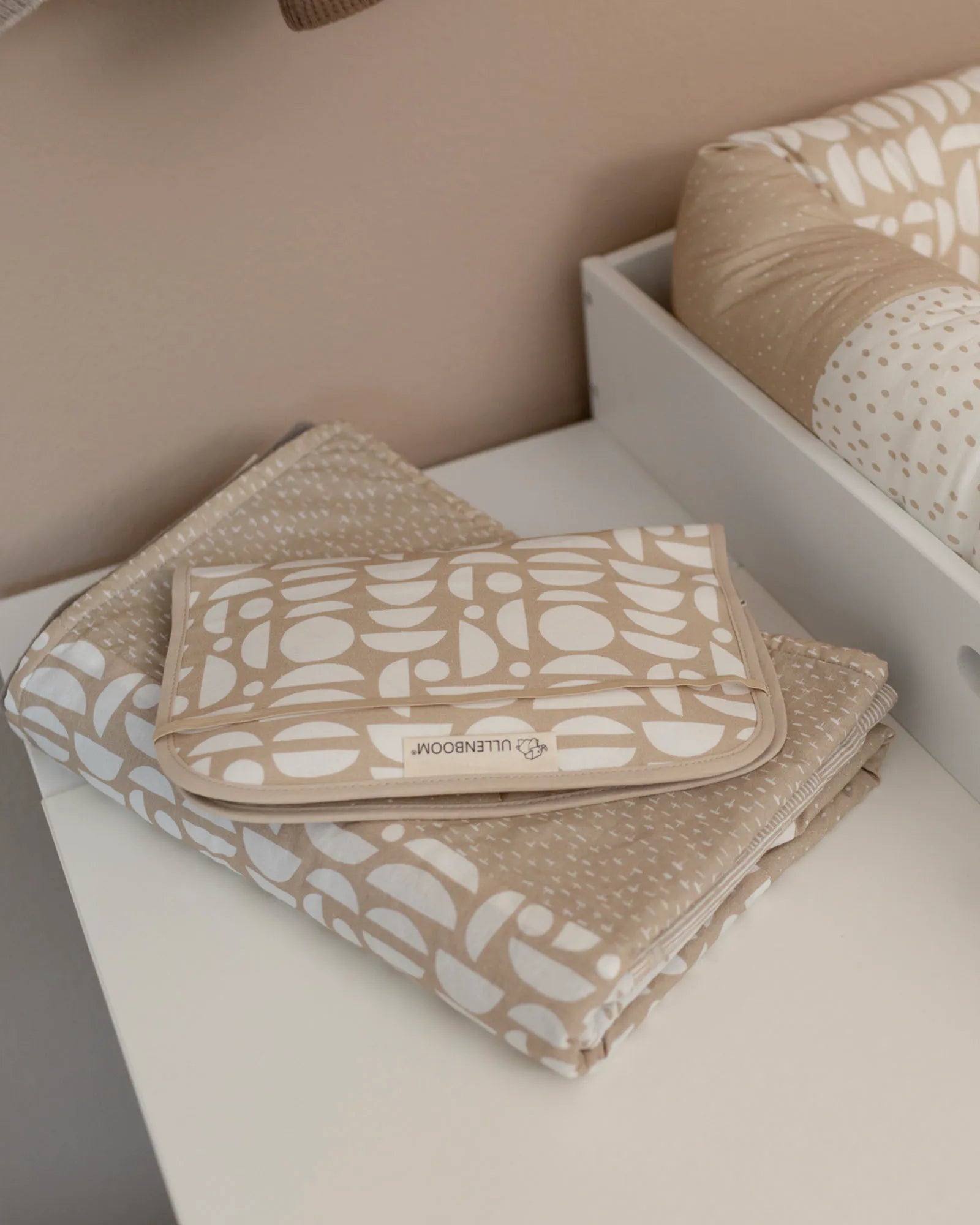 Windeltasche Classic Sand-Windeltaschen-ULLENBOOM Baby