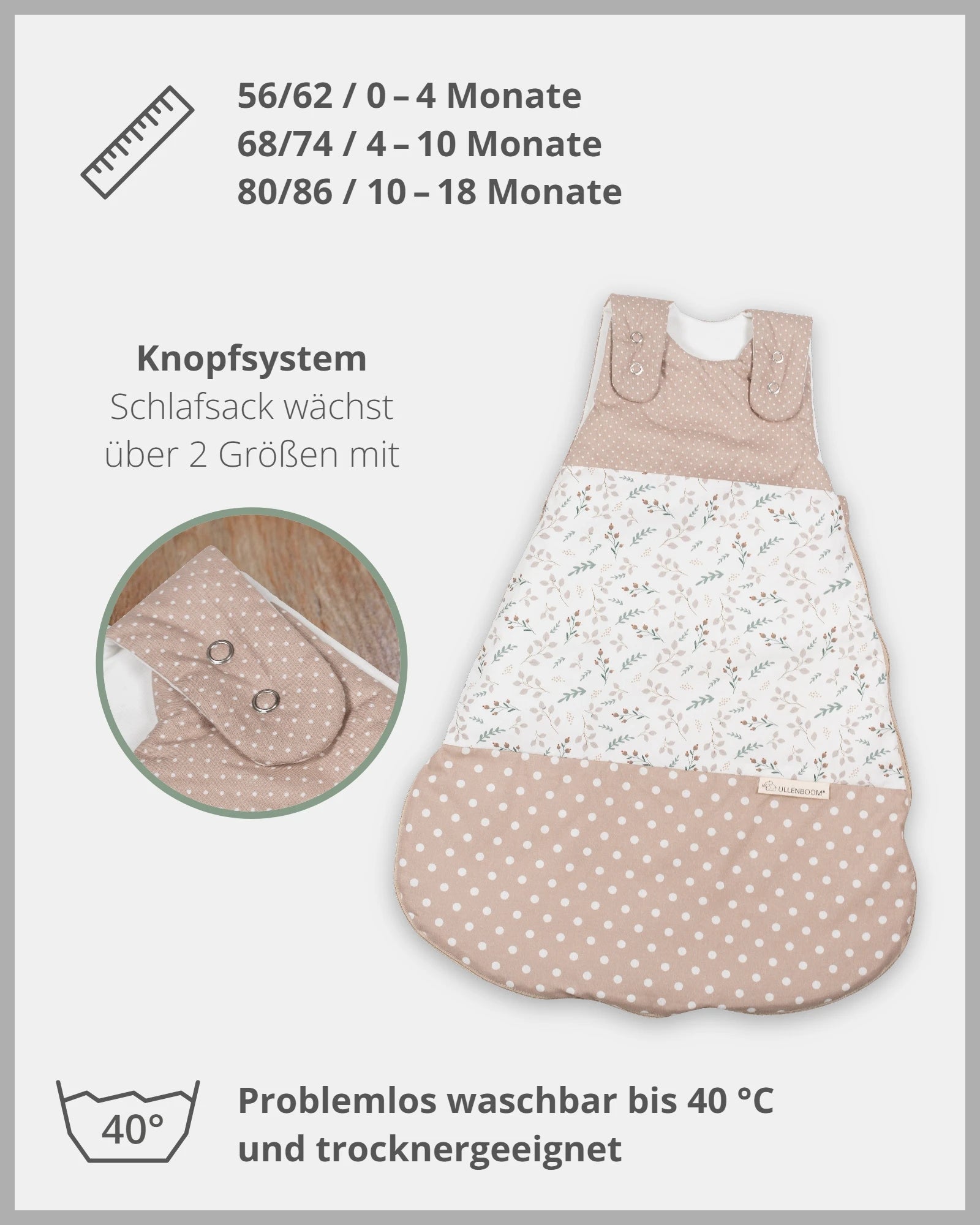 Schlafsack Sandblume