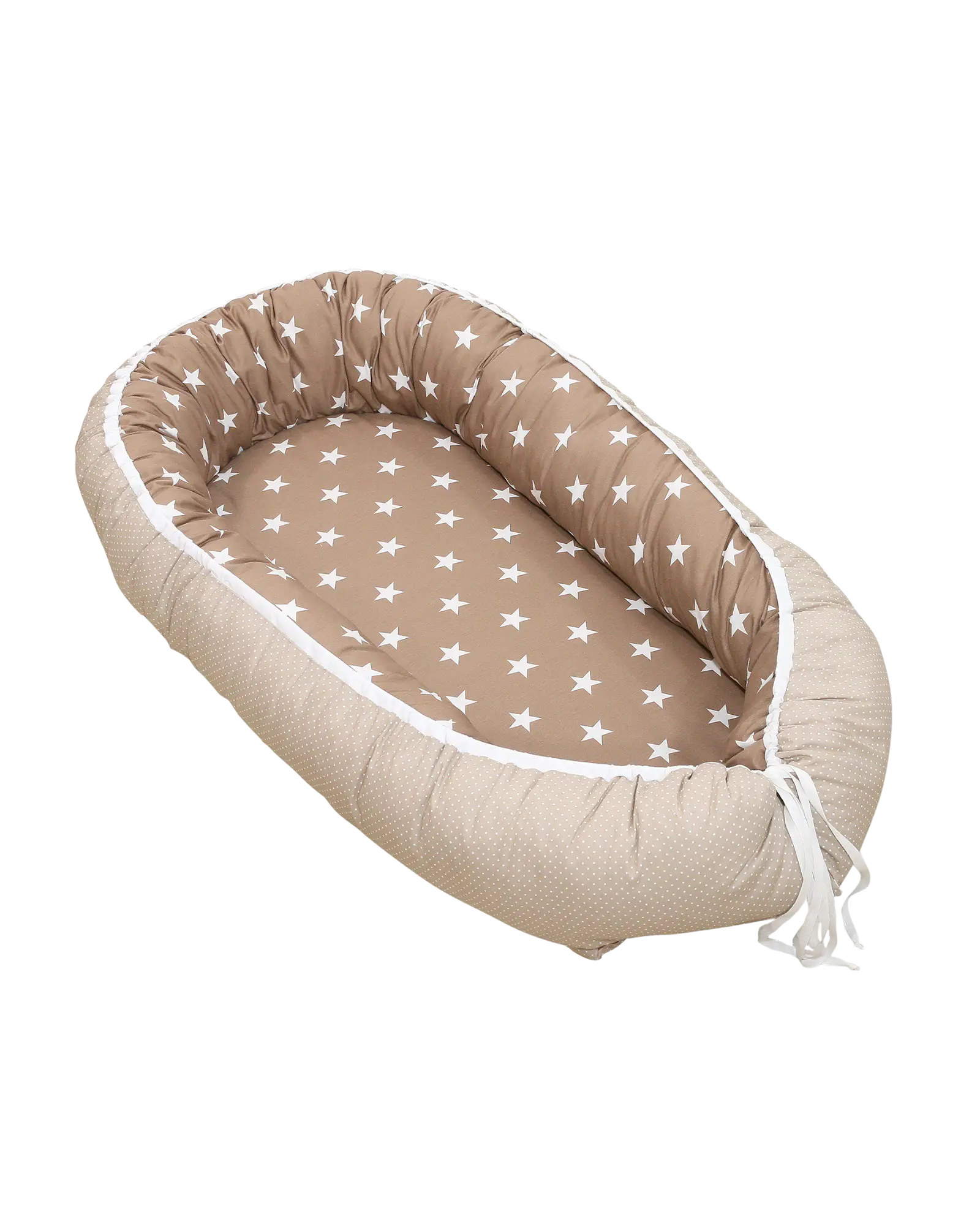 Babynest Sand Braun