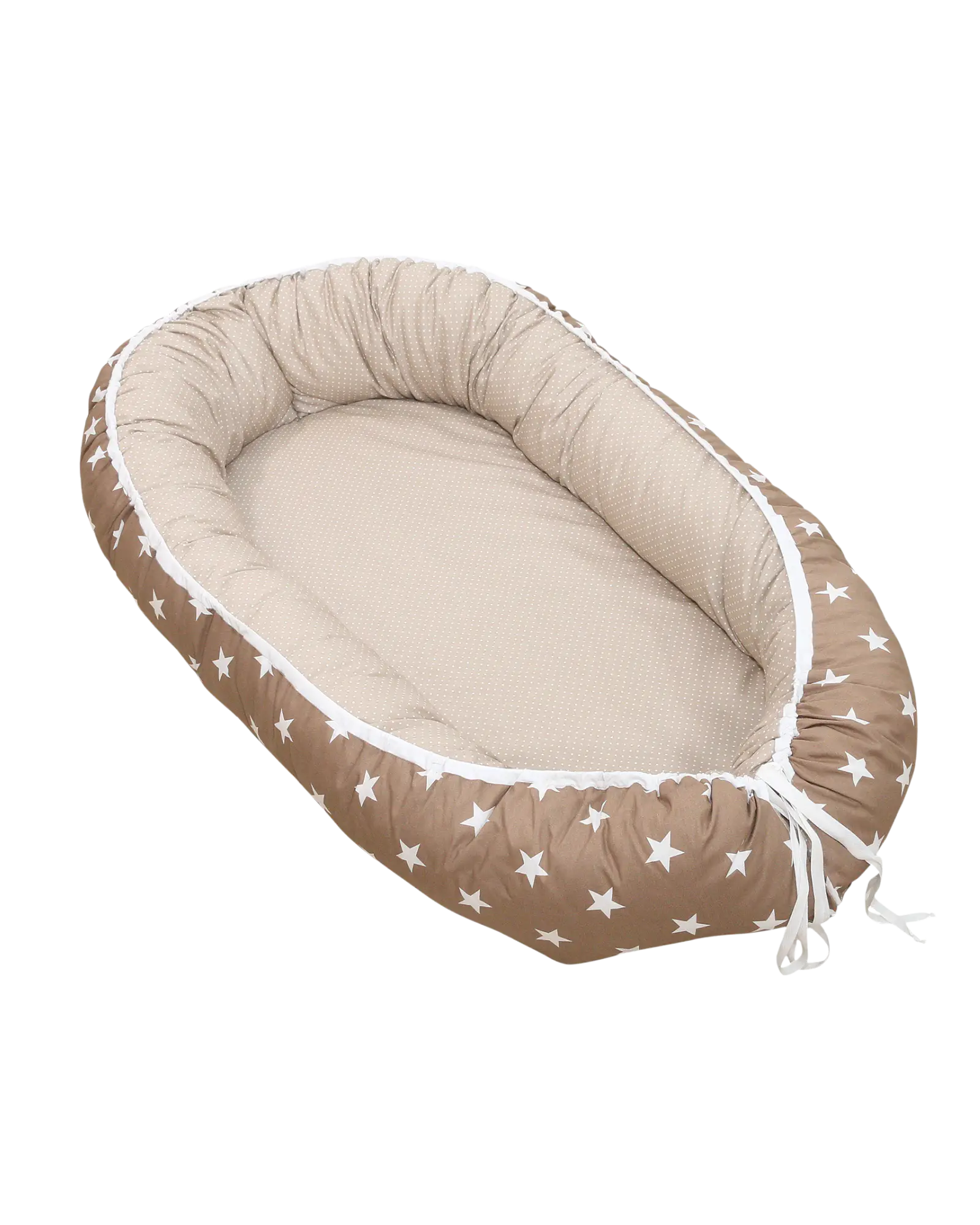 Babynest Sand Braun
