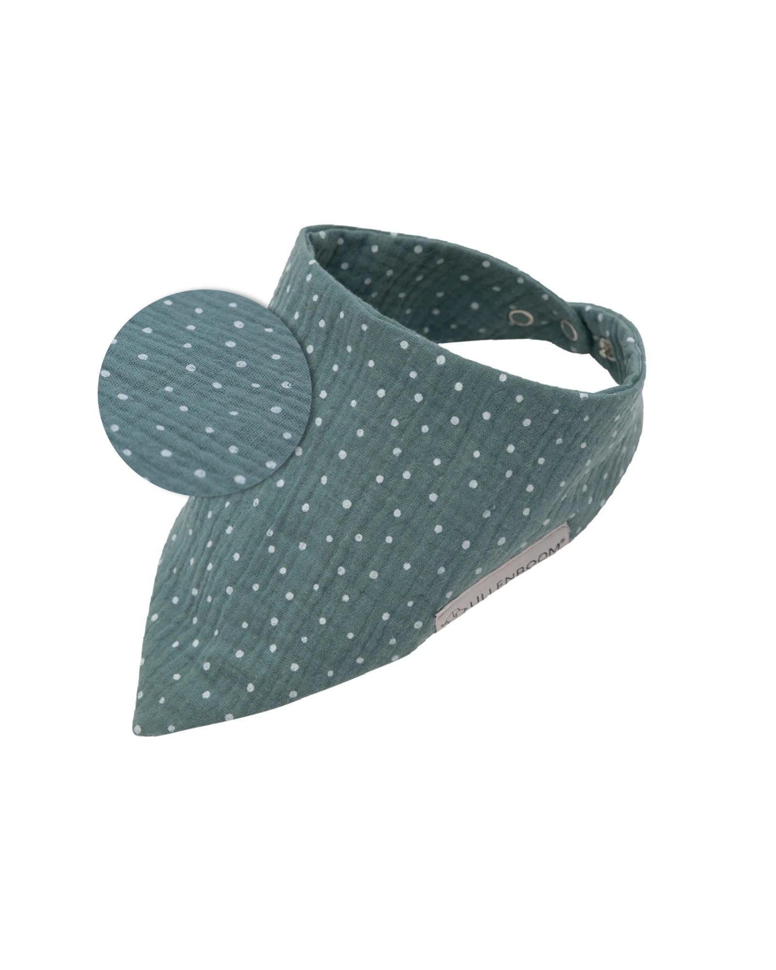 Dreieckstuch MUSSELIN SALBEIGRÜN-ULLENBOOM Baby