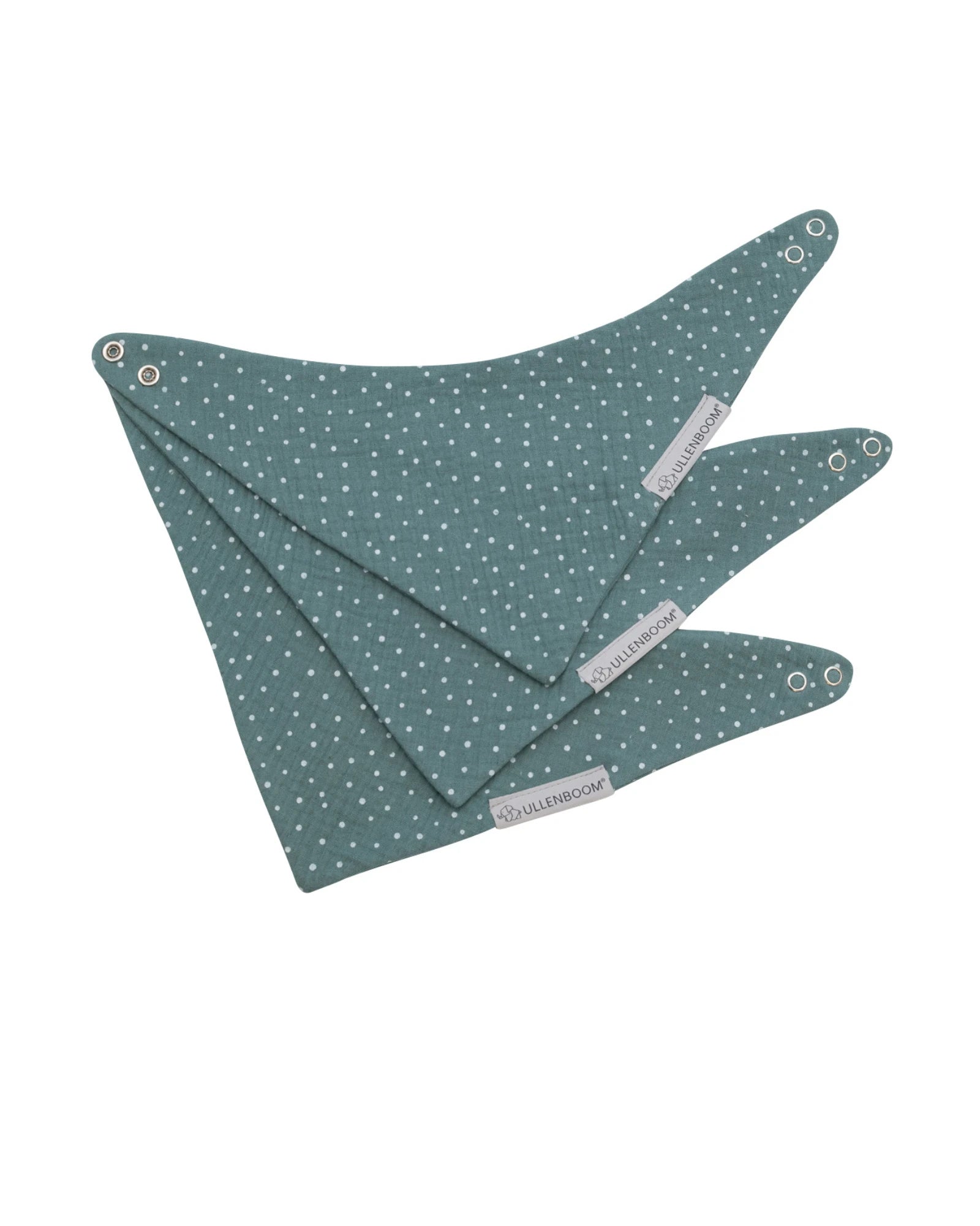 Dreieckstuch MUSSELIN SALBEIGRÜN-ULLENBOOM Baby