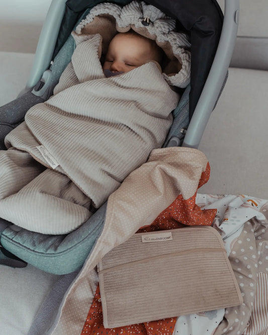 Einschlagdecke CORD SAND-Einschlagdecke Cord-SAND | ULLENBOOM®-ULLENBOOM Baby