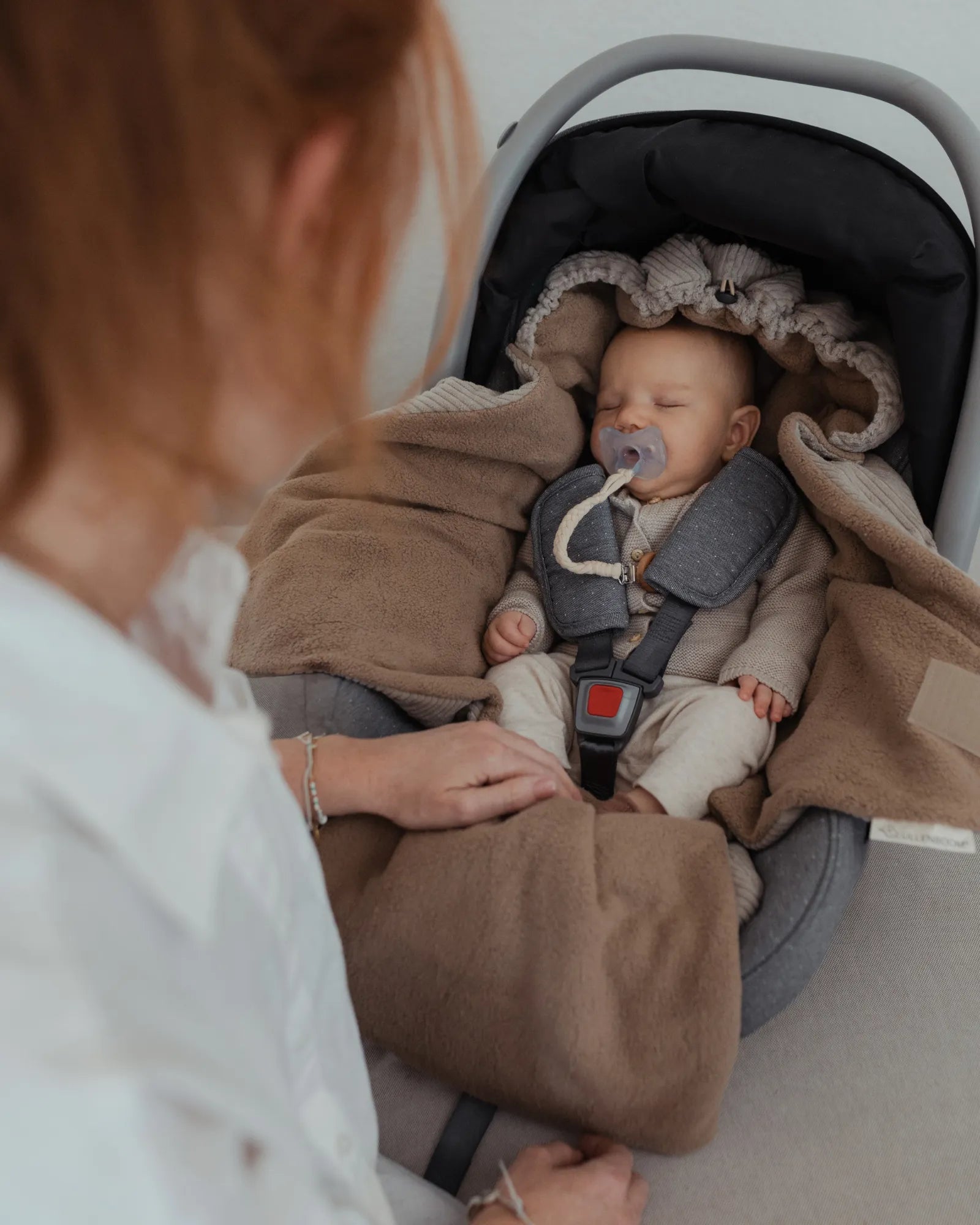 Einschlagdecke CORD SAND-Einschlagdecke Cord-SAND | ULLENBOOM®-ULLENBOOM Baby