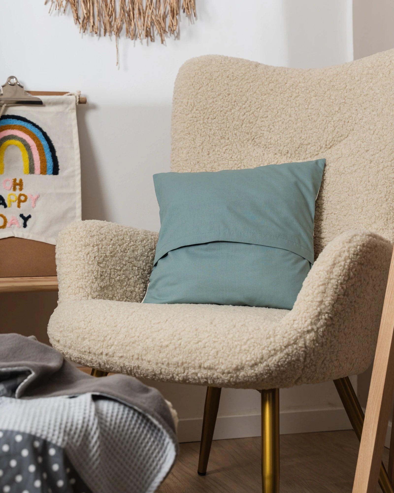 Kissenbezug Eukalyptus-Kissenbezüge-ULLENBOOM Baby