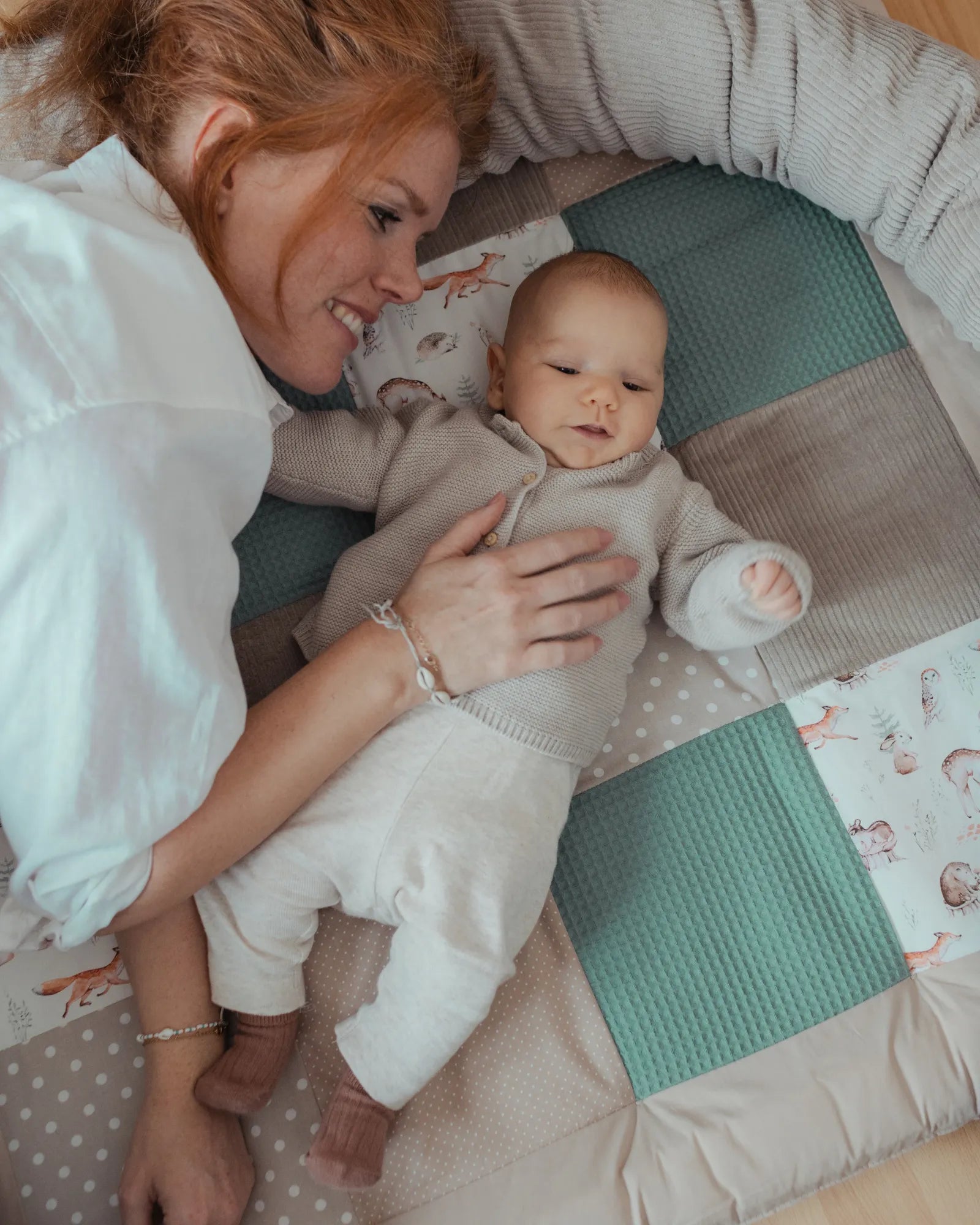 Krabbeldecke WALDFREUNDE-Personalisierbare Krabbeldecke Waldfreunde ULLENBOOM®-ULLENBOOM Baby