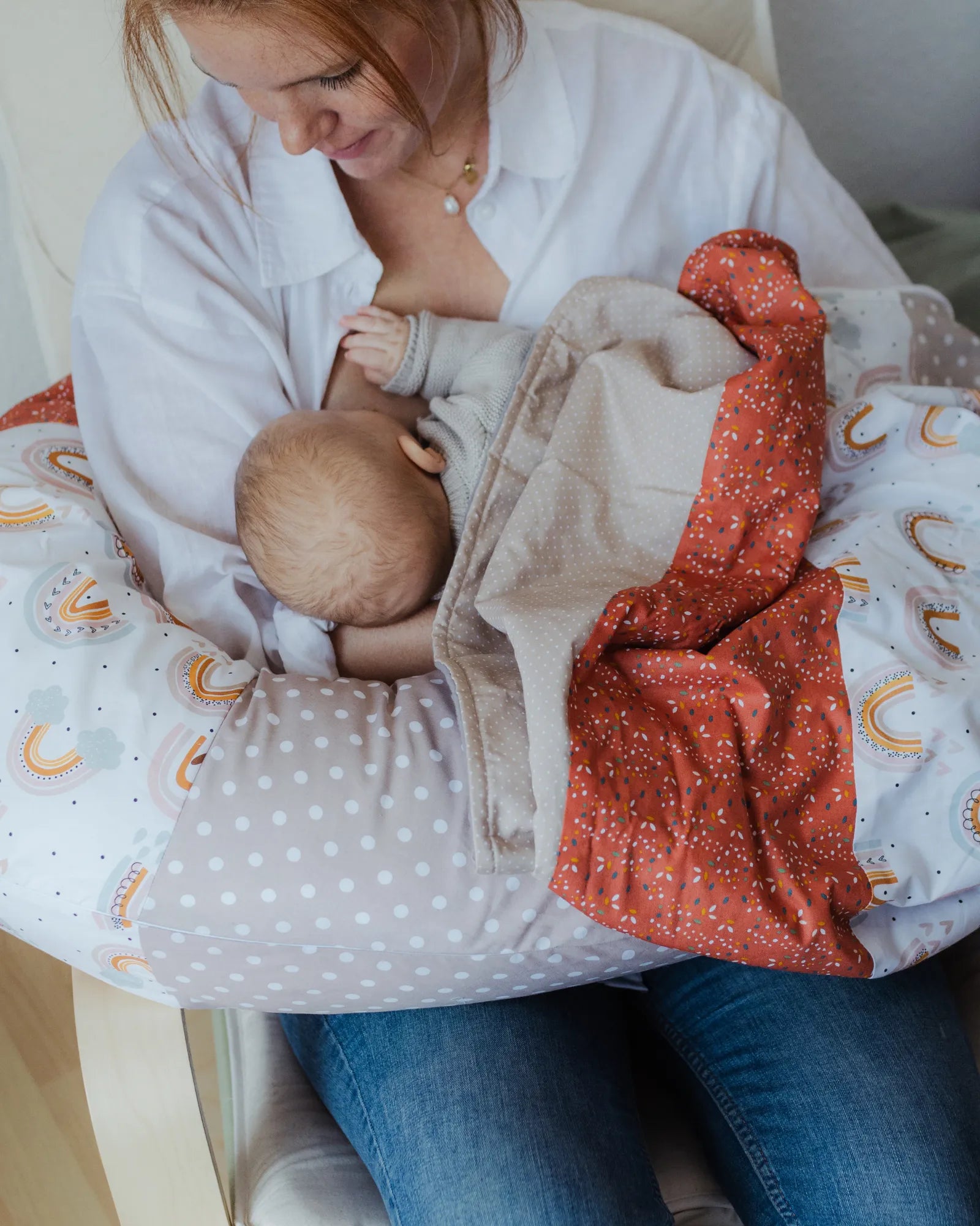 Stillkissen REGENBOGEN-ULLENBOOM Baby