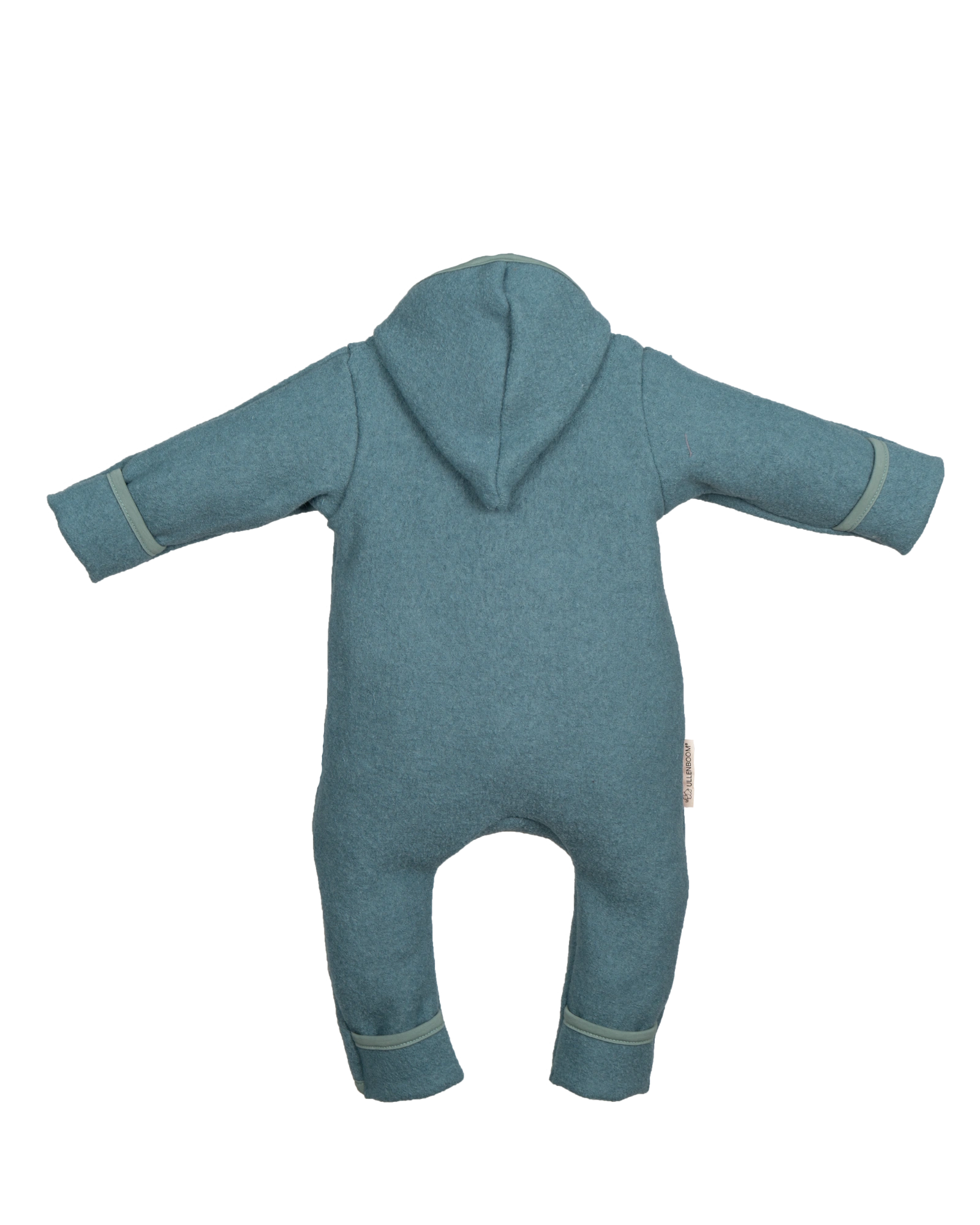 Wollwalk Anzug SALBEIGRÜN-ULLENBOOM Baby