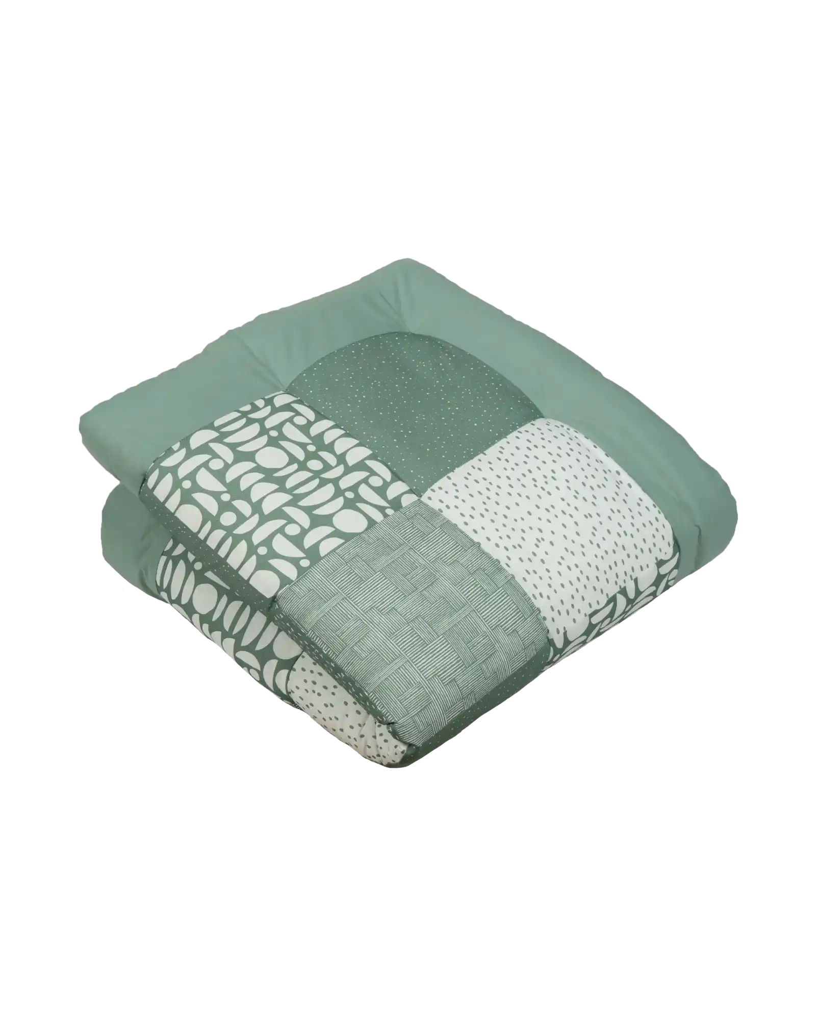 Krabbeldecke Classic Grün-Krabbeldecken-ULLENBOOM Baby