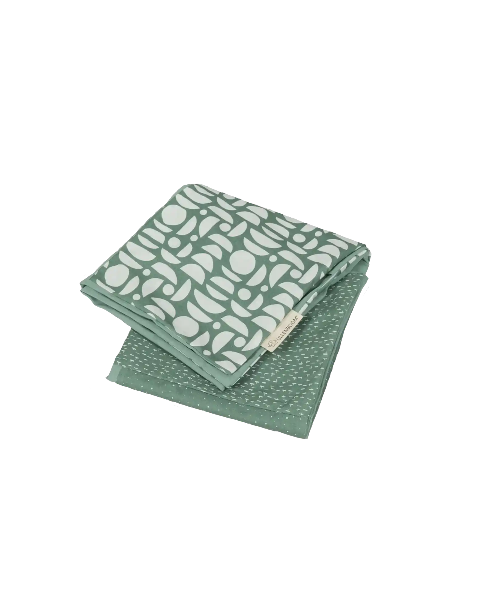 Wickelauflagen-Bezug Classic Grün-Wickelauflagen-Bezüge-ULLENBOOM Baby