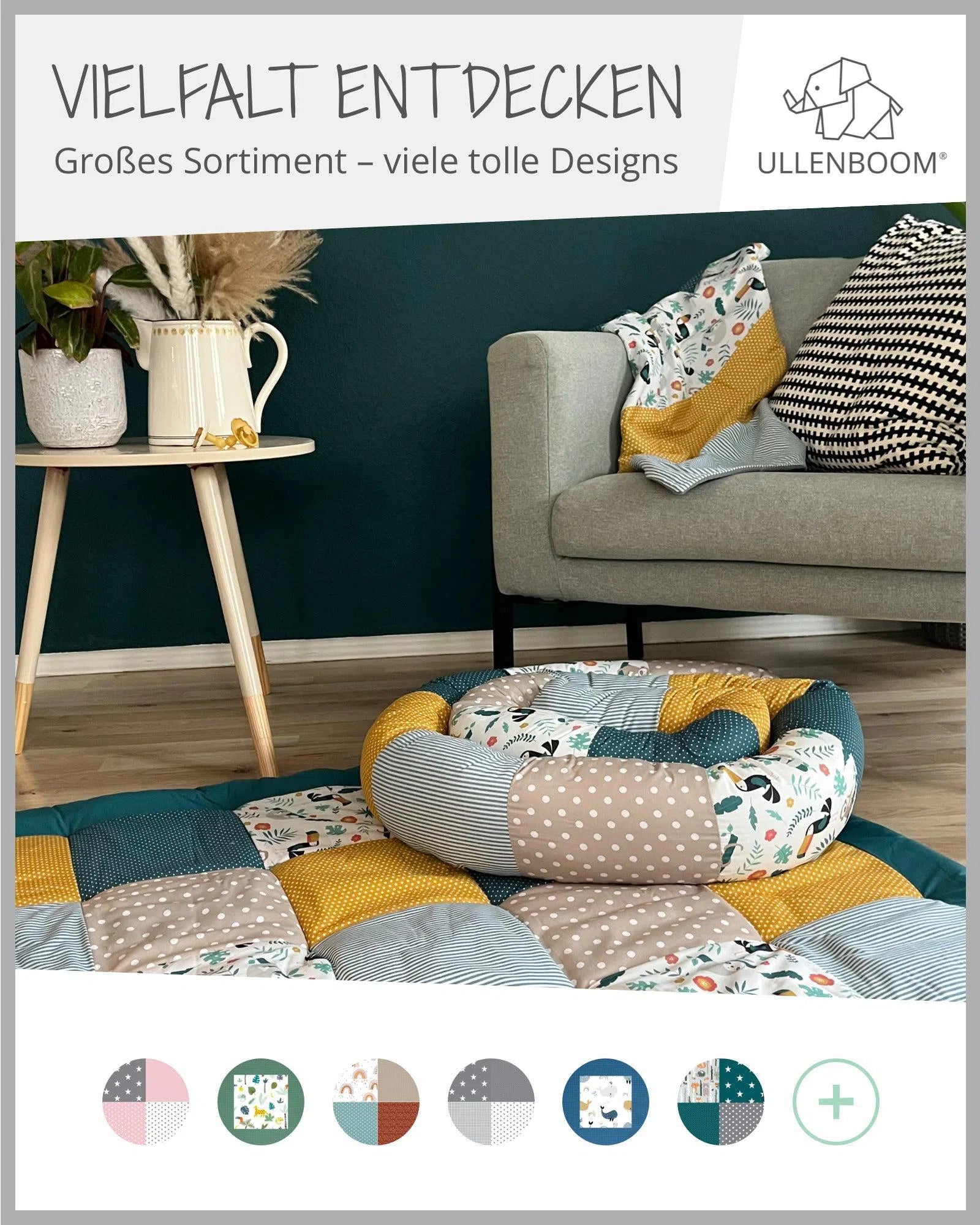 Babydecke & Kuscheldecke DSCHUNGEL-ULLENBOOM-ULLENBOOM Baby