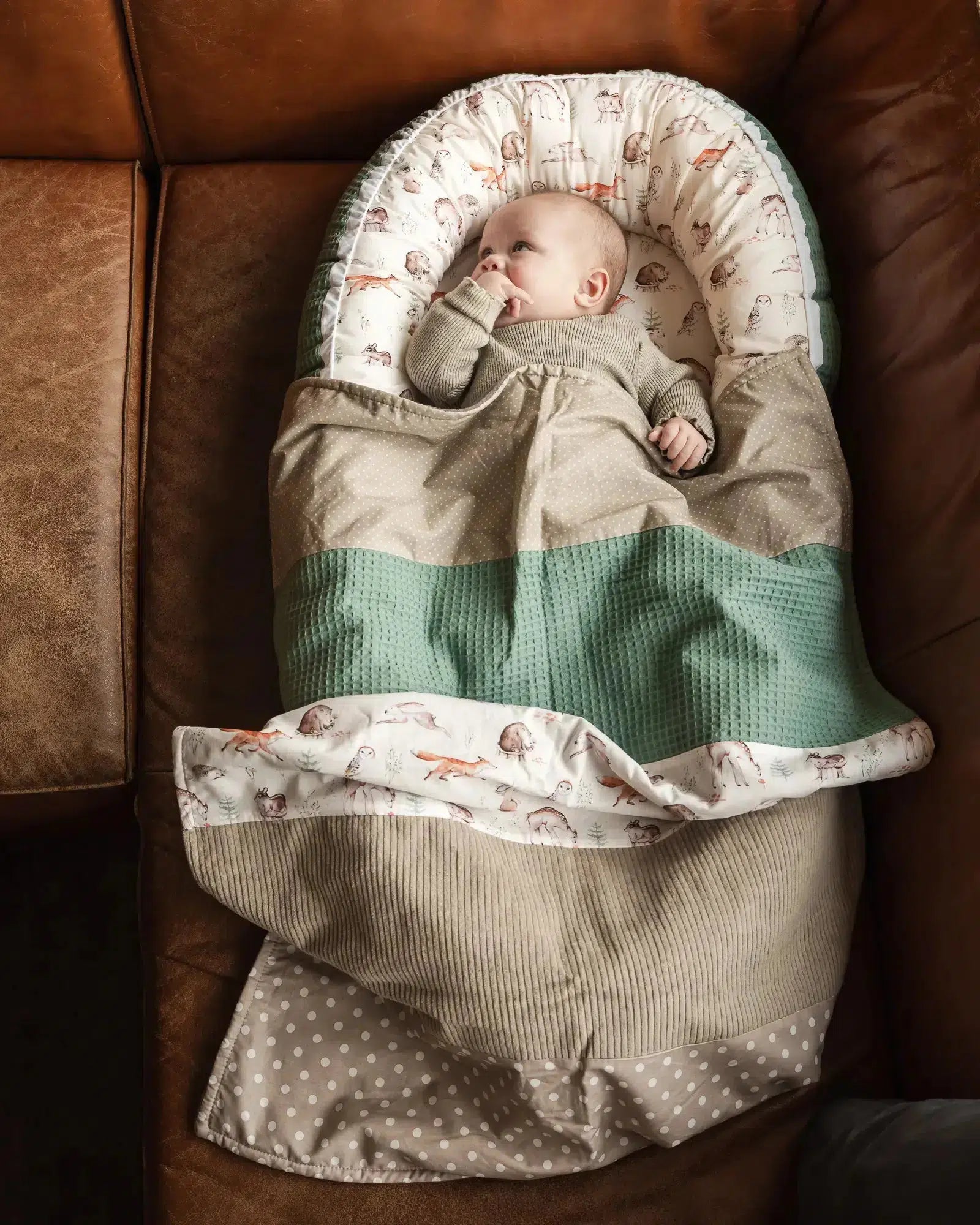 Babynest WALDFREUNDE-ULLENBOOM Baby-55 x 95 cm-ULLENBOOM Baby