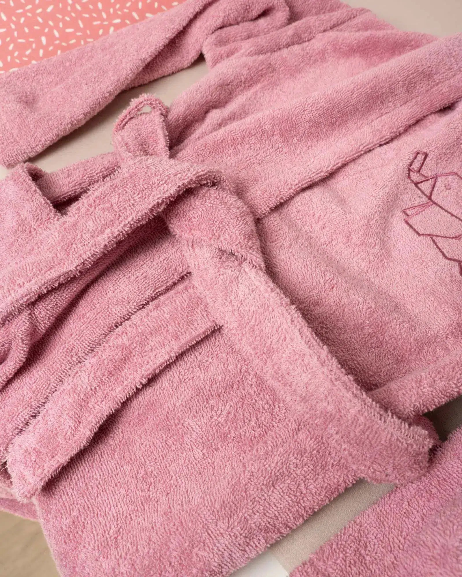 Bademantel ROSA-ULLENBOOM-35 x 97 cm-ULLENBOOM Baby