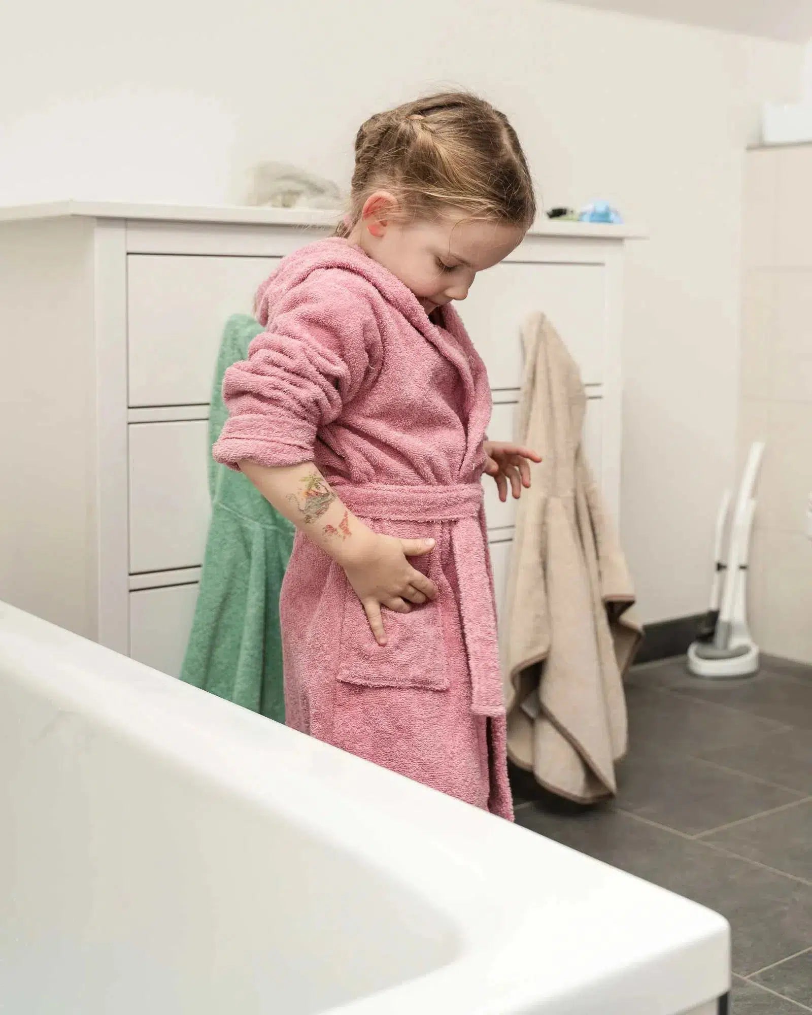 Bademantel ROSA-ULLENBOOM-35 x 97 cm-ULLENBOOM Baby
