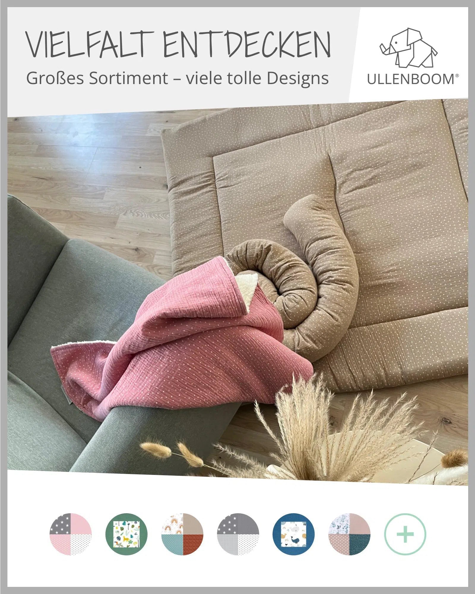 Dreieckstuch MUSSELIN SAND-ULLENBOOM-ULLENBOOM Baby