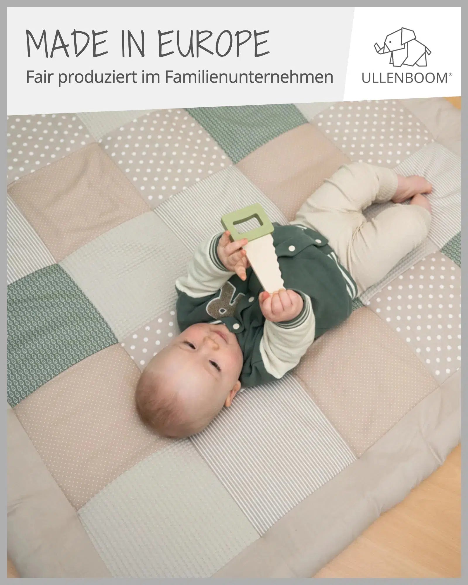 Krabbeldecke BLÄTTERZAUBER-ULLENBOOM Baby-ULLENBOOM Baby