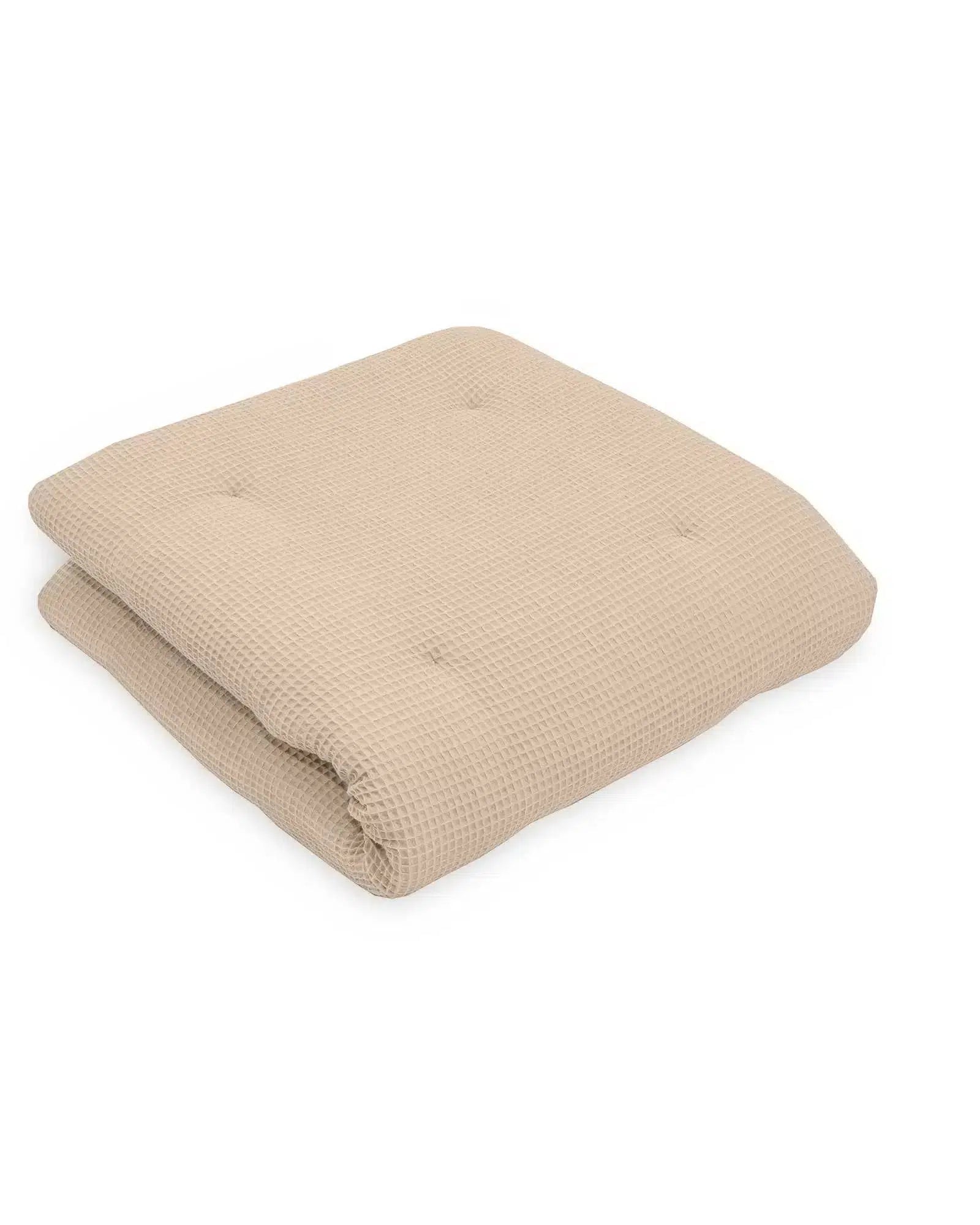 Krabbeldecke Waffelpiqué SAND-ULLENBOOM Baby-140 x 140 cm-ULLENBOOM Baby