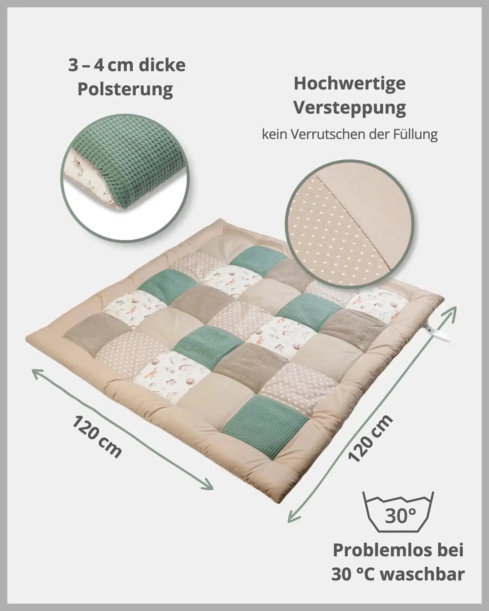 Krabbeldecke WALDFREUNDE-ULLENBOOM Baby-ULLENBOOM Baby