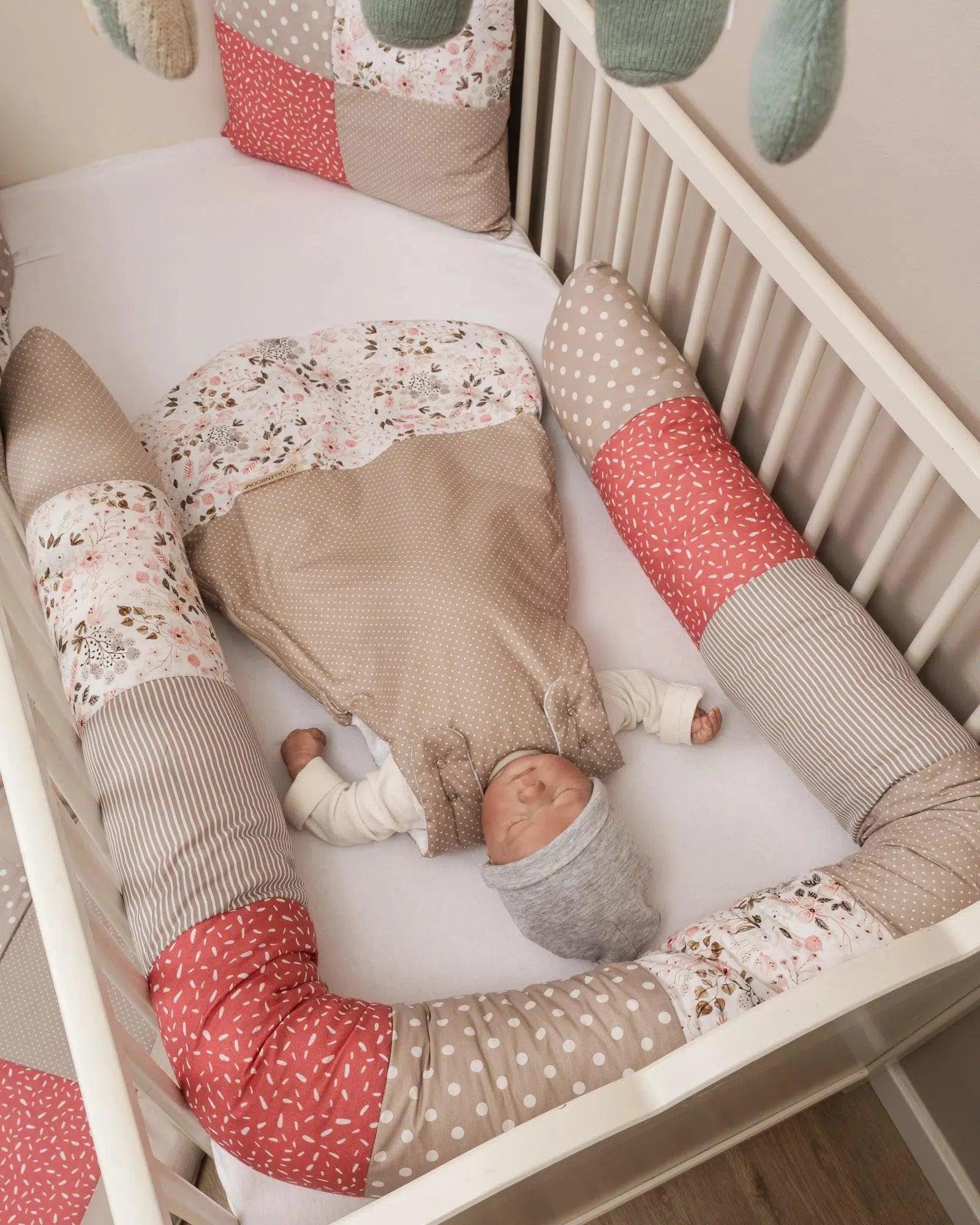 Baby Schlafsack ROSA BLÜTEN-ULLENBOOM-ULLENBOOM Baby