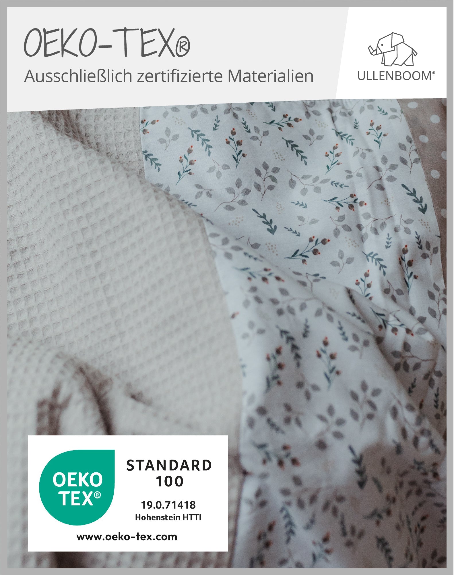 Babydecke SANDBLUME