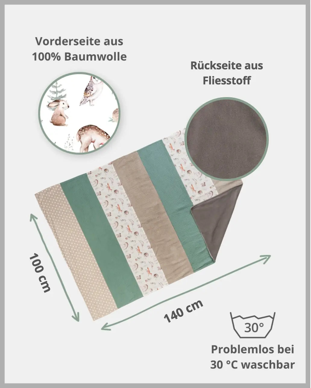 Babydecke WALDFREUNDE-ULLENBOOM Baby