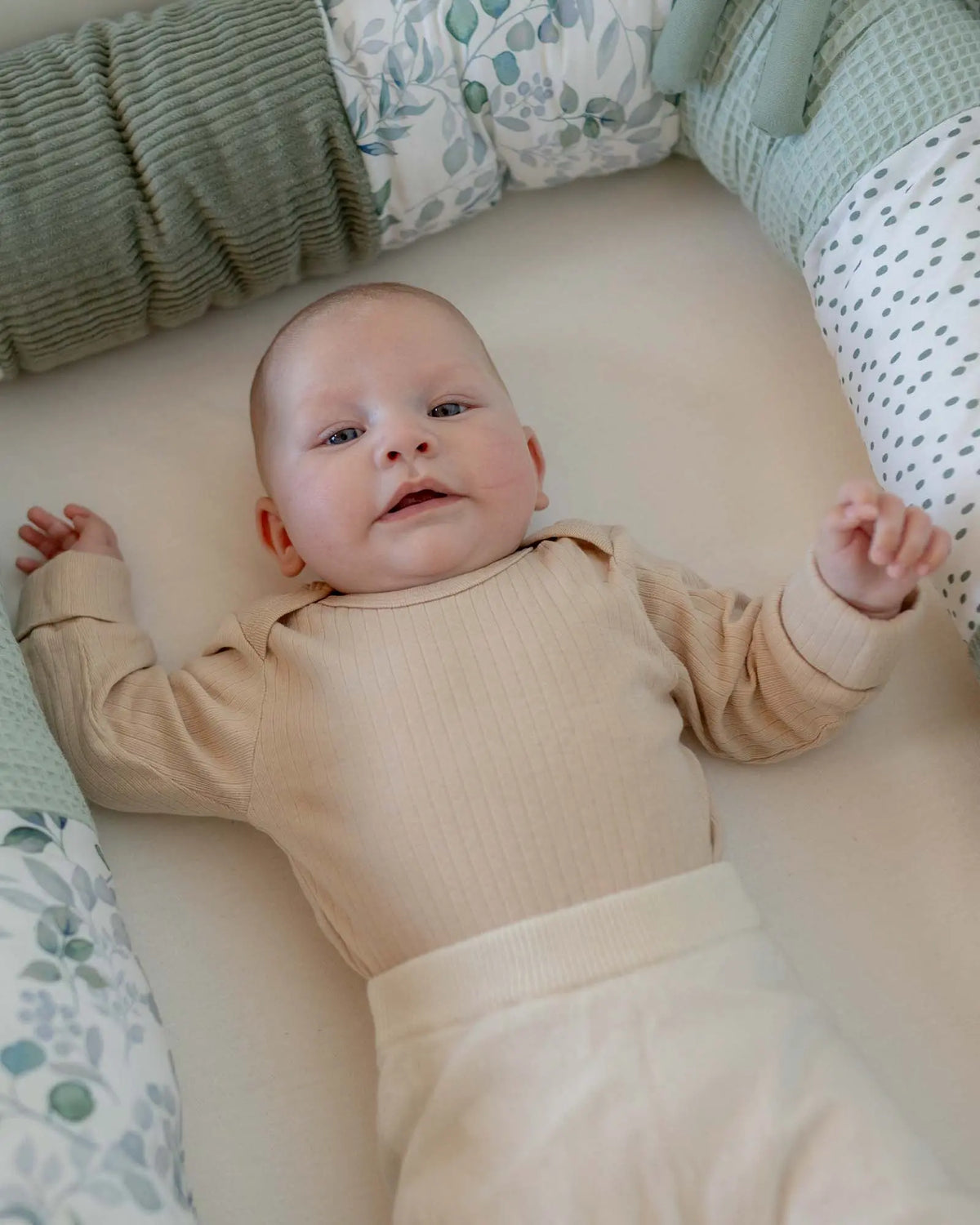 Bettschlange Blattliebe 300 cm im Kinderzimmer