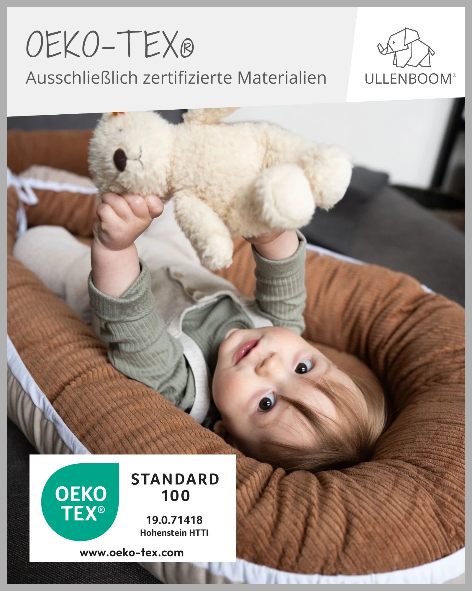 Babynest CORD CARAMEL-ULLENBOOM Baby