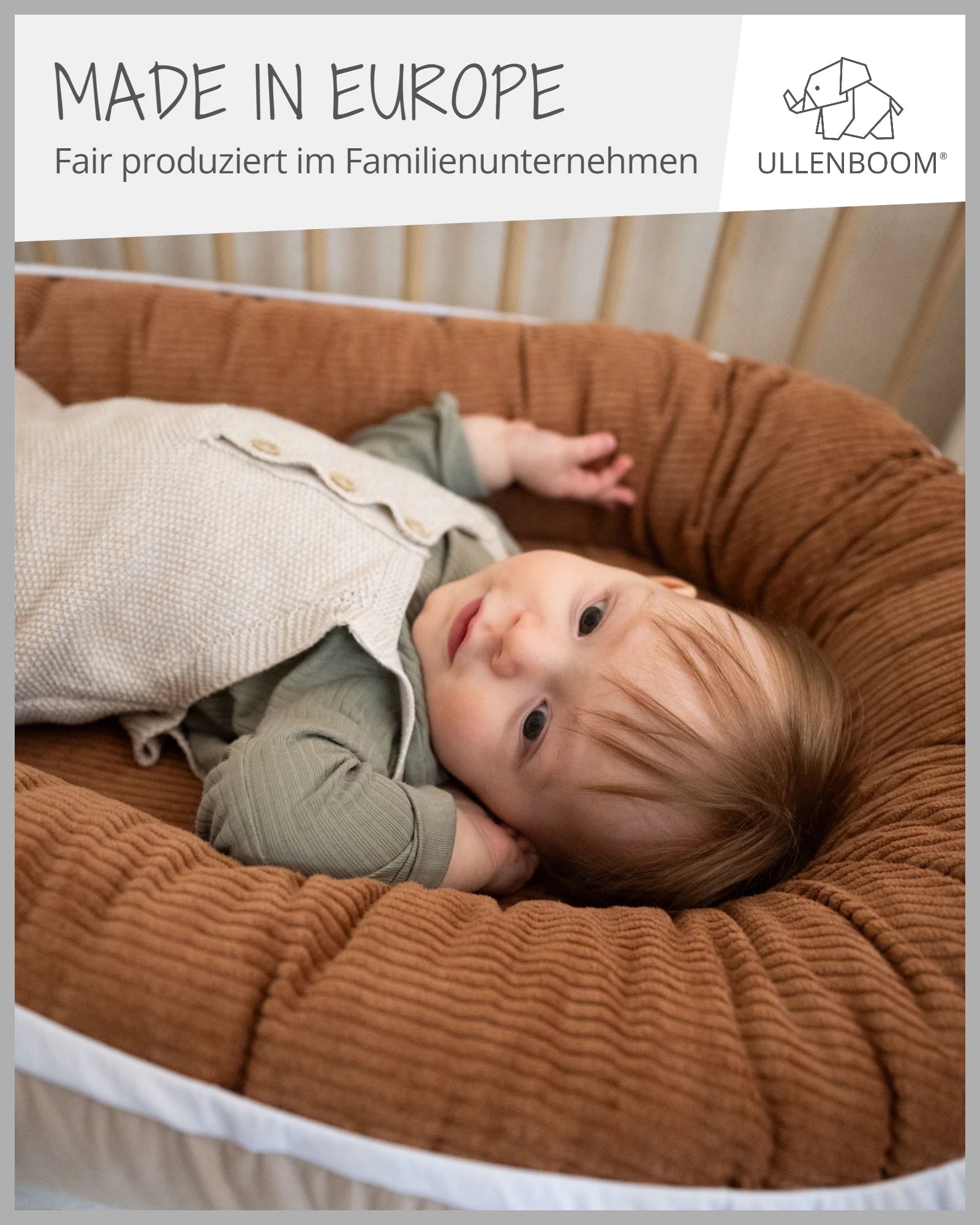Babynest CORD CARAMEL-ULLENBOOM Baby
