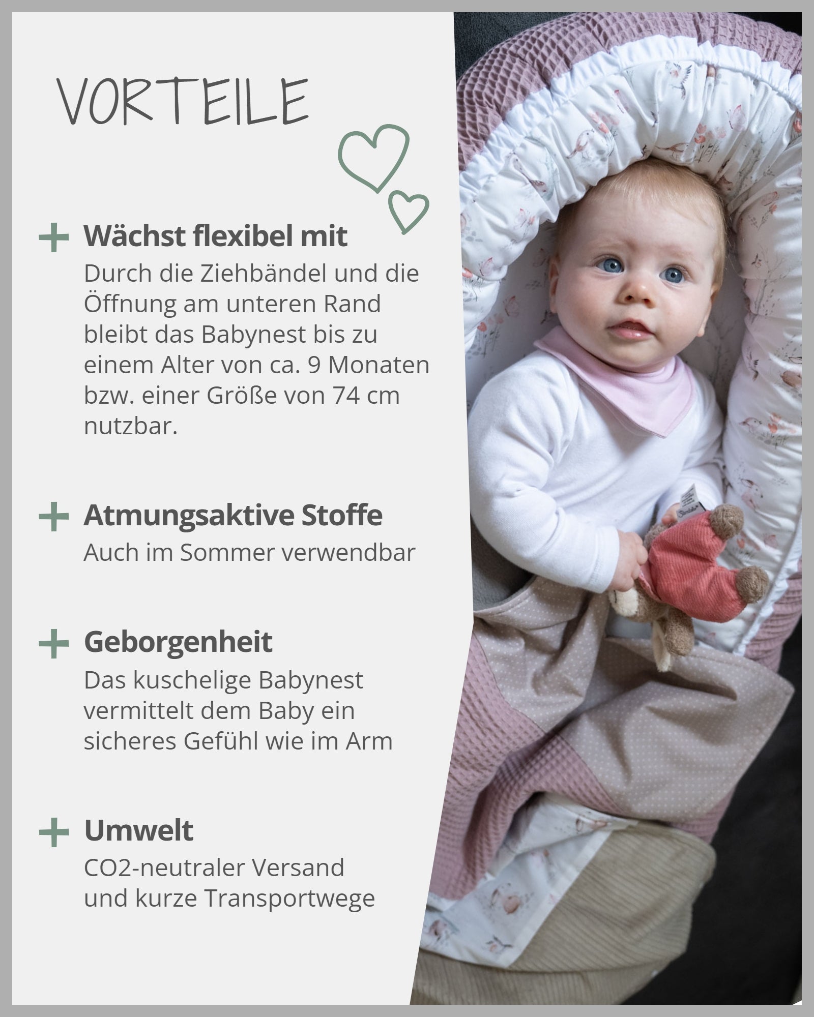 Babynest MÄRCHENWALD-ULLENBOOM Baby