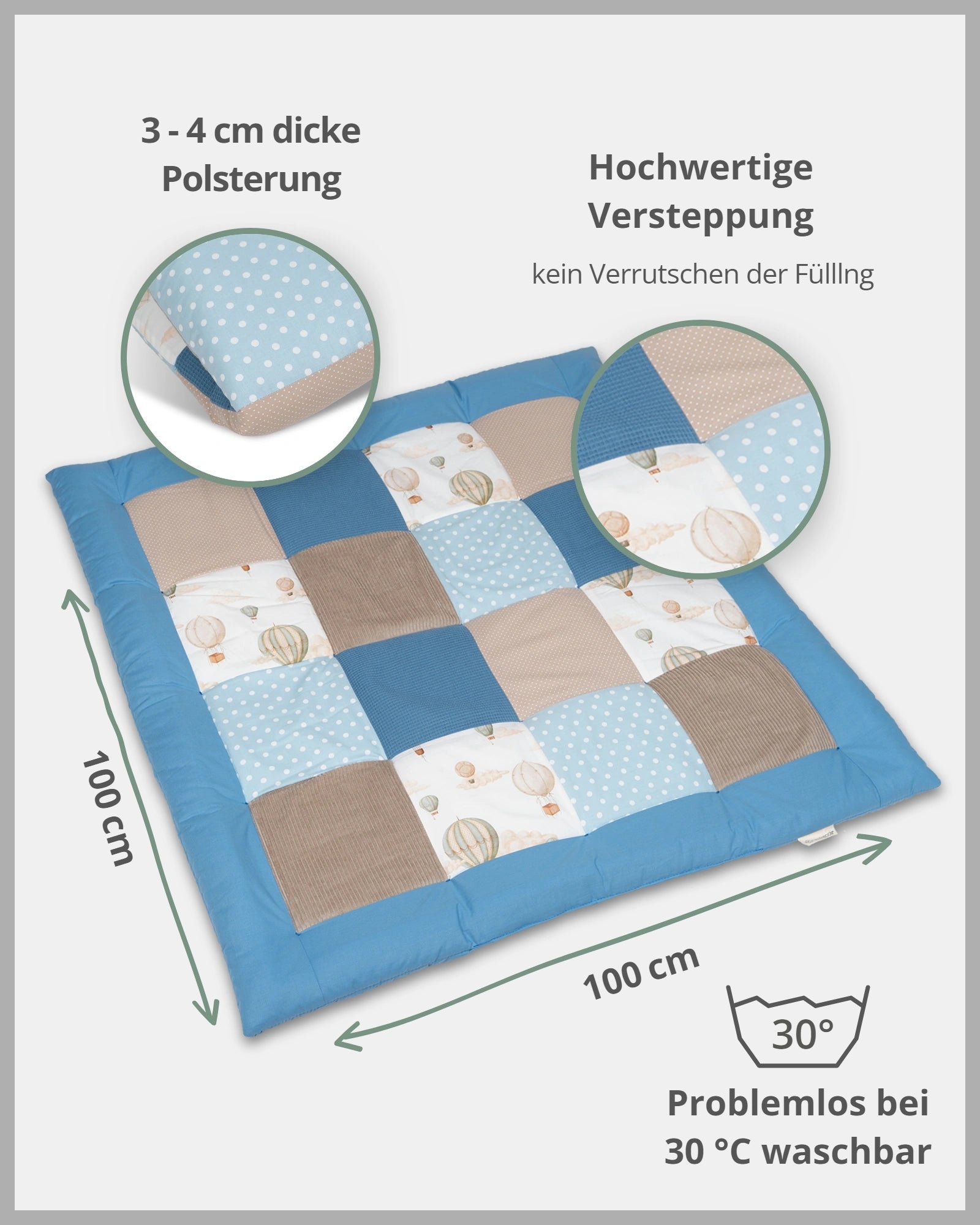 Krabbeldecke BALLONTRAUM