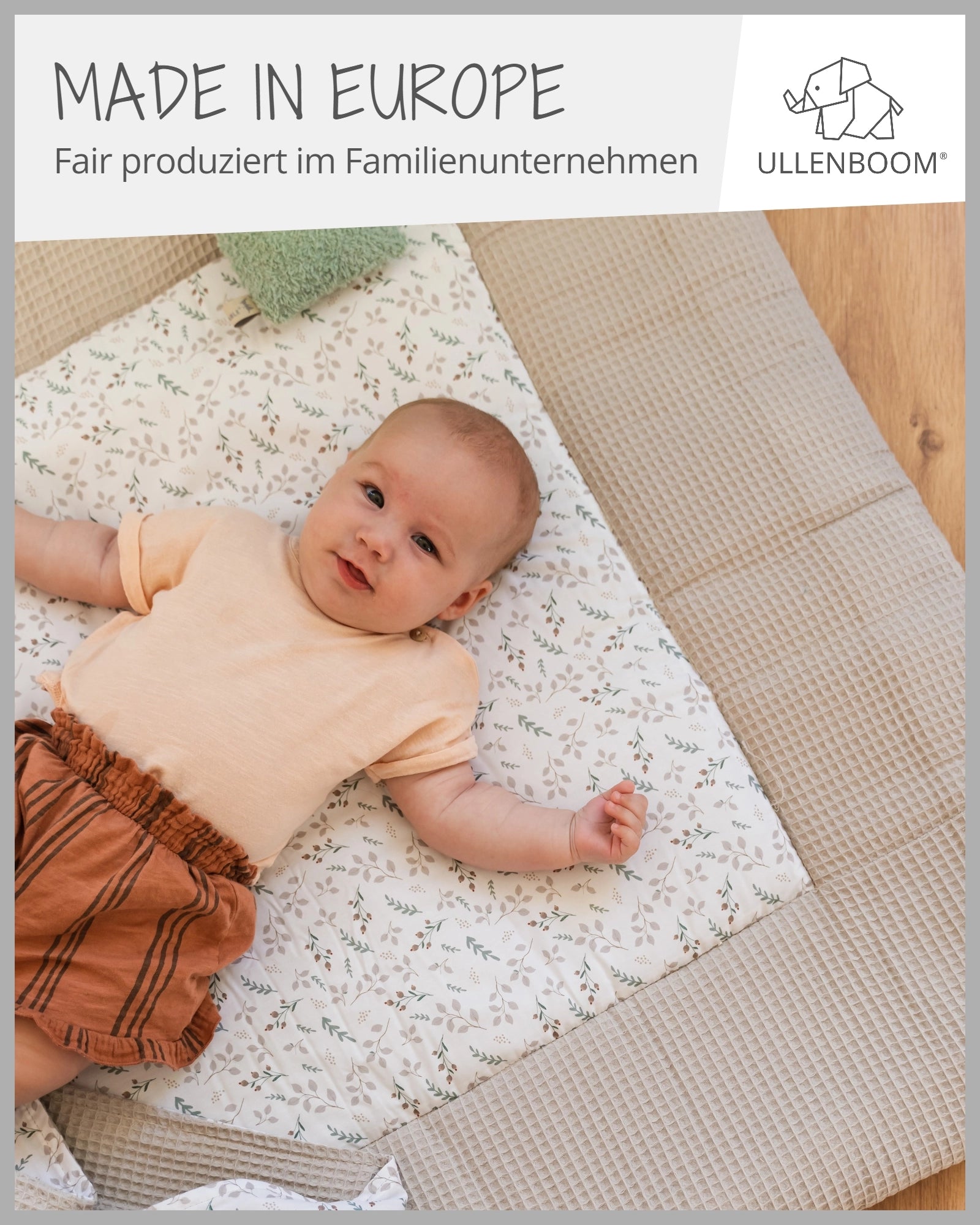 Krabbeldecke FLORAL SAND