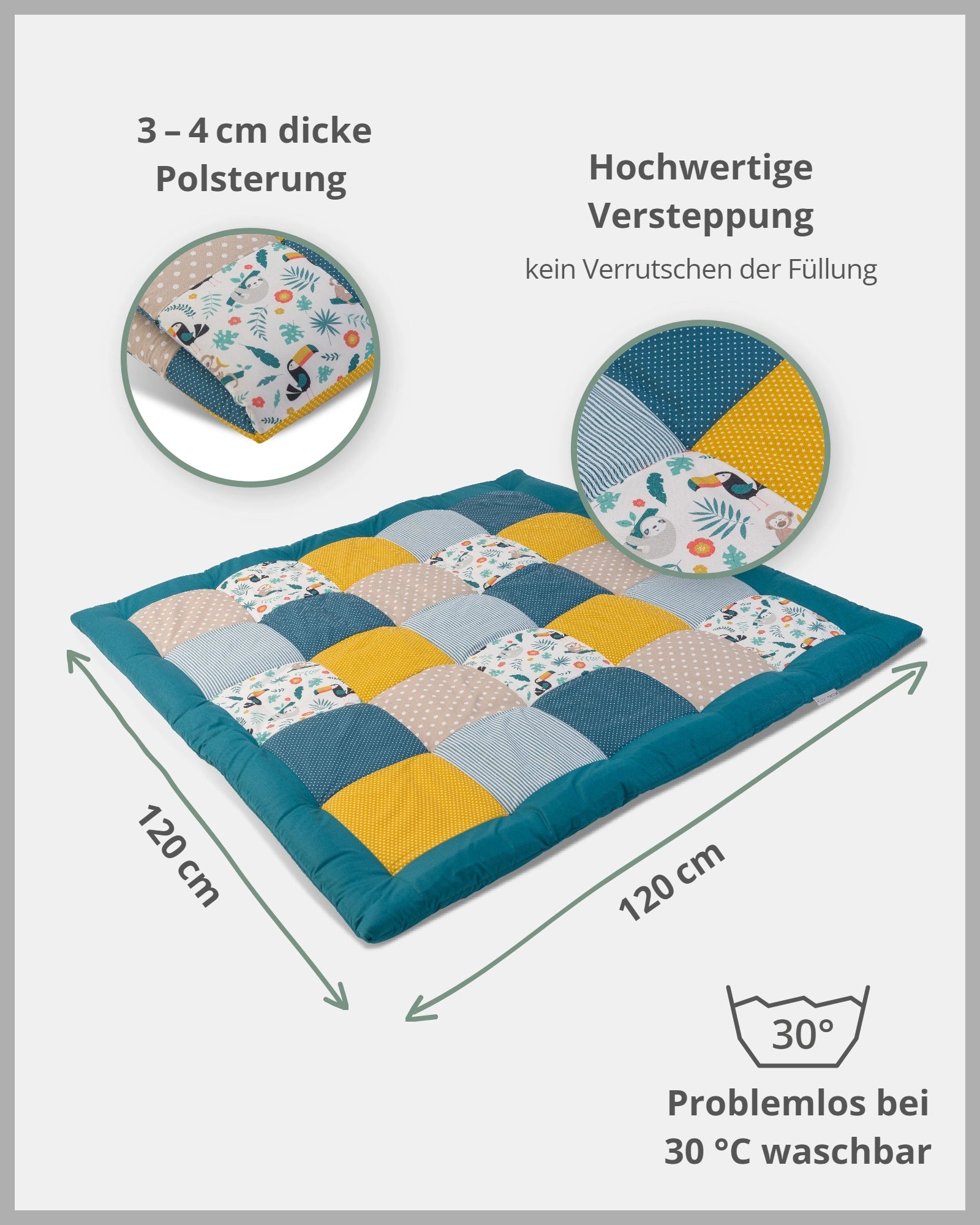 Krabbeldecke DSCHUNGEL
