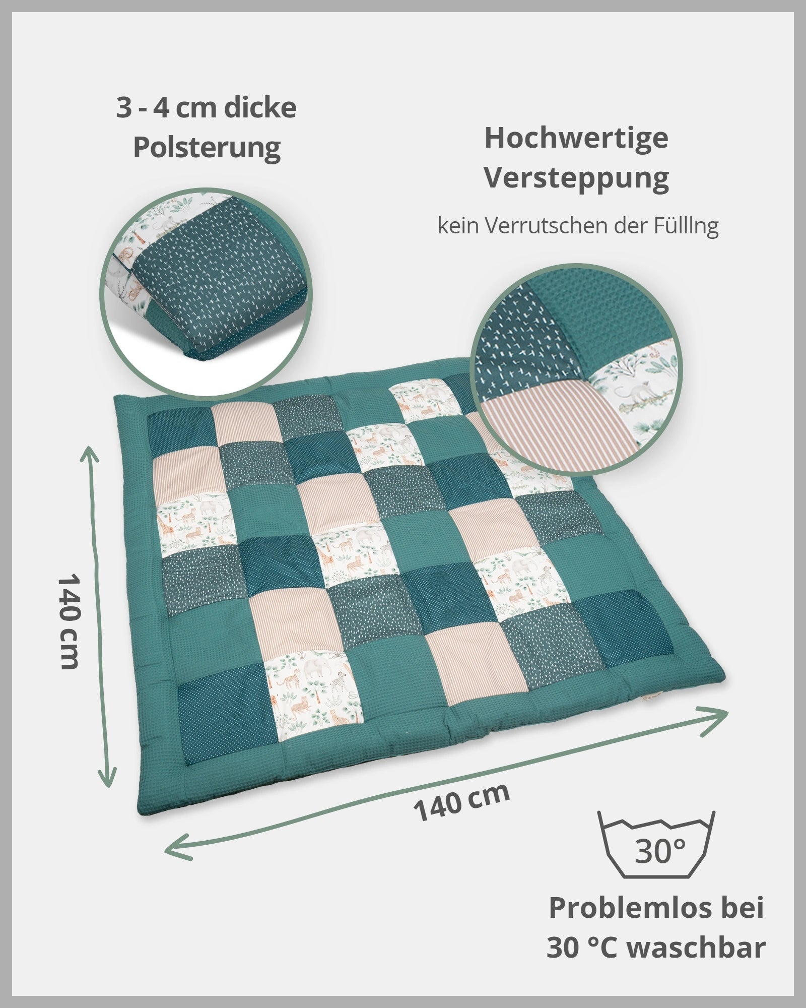 Krabbeldecke MADAGASKAR