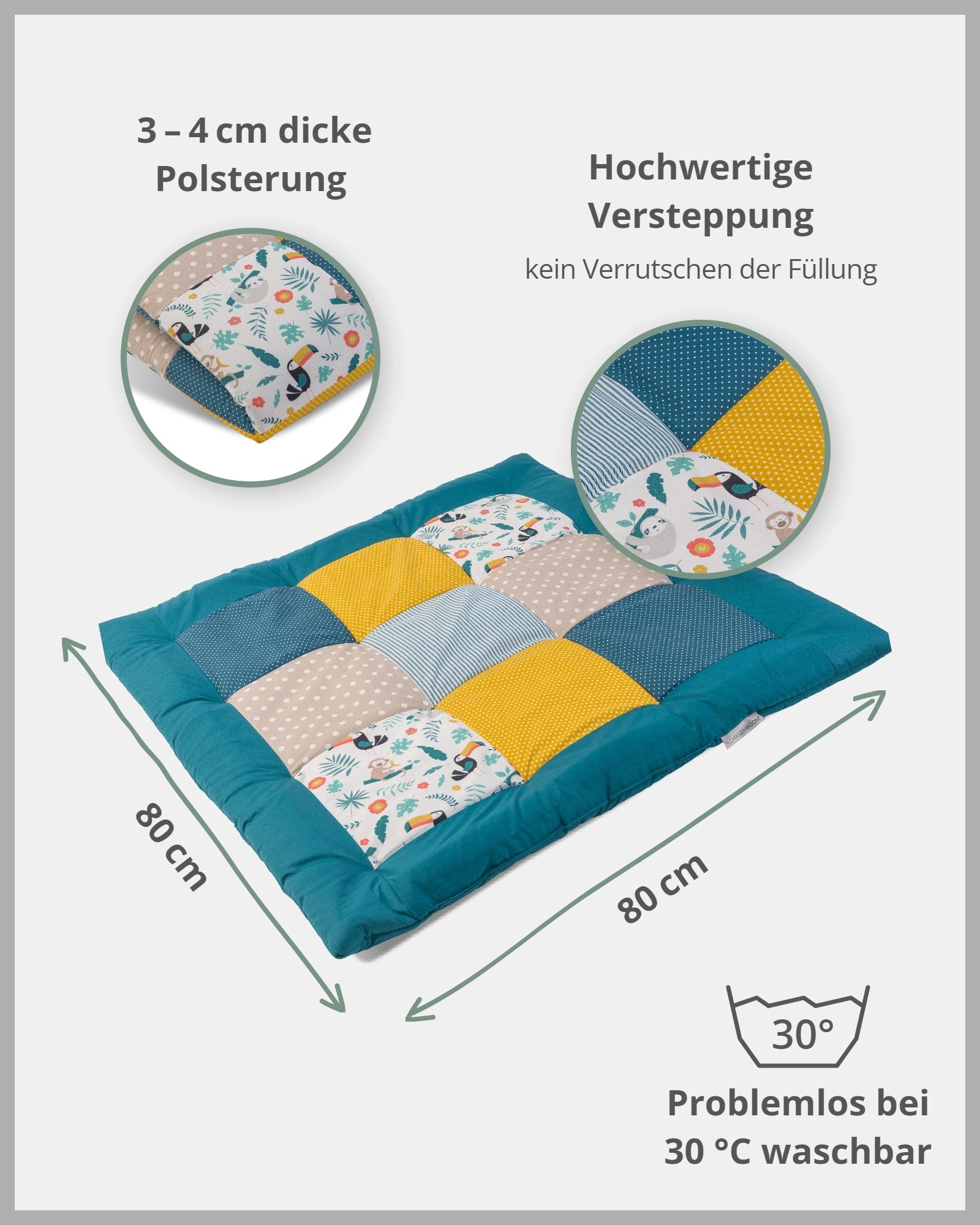 Krabbeldecke DSCHUNGEL