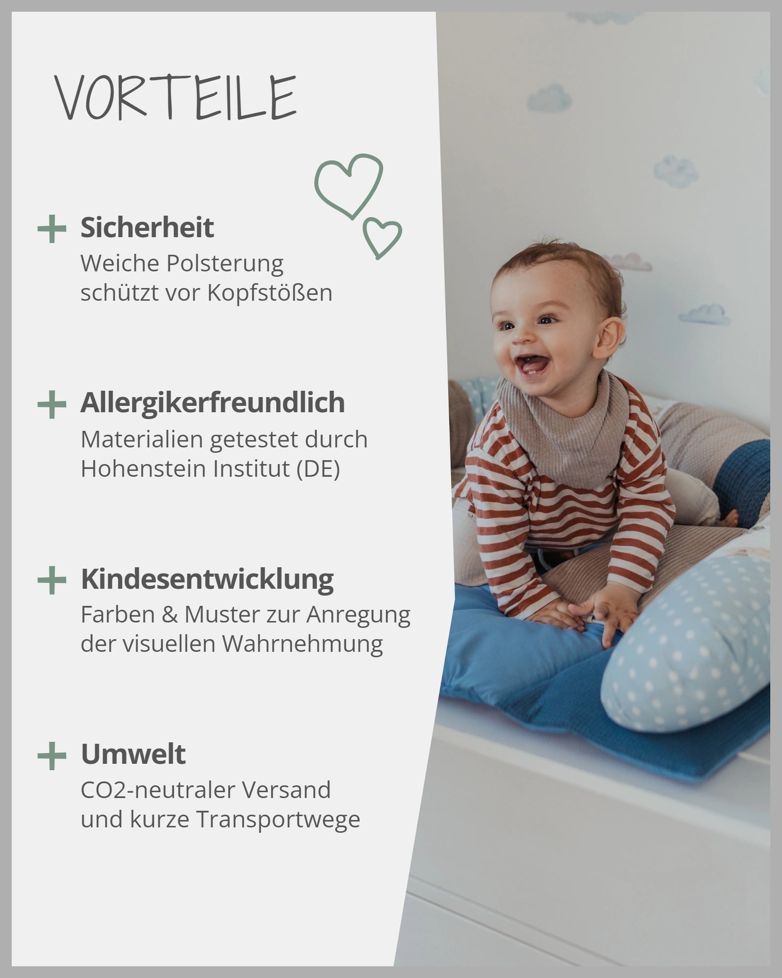 Baby Bettschlange BALLONTRAUM