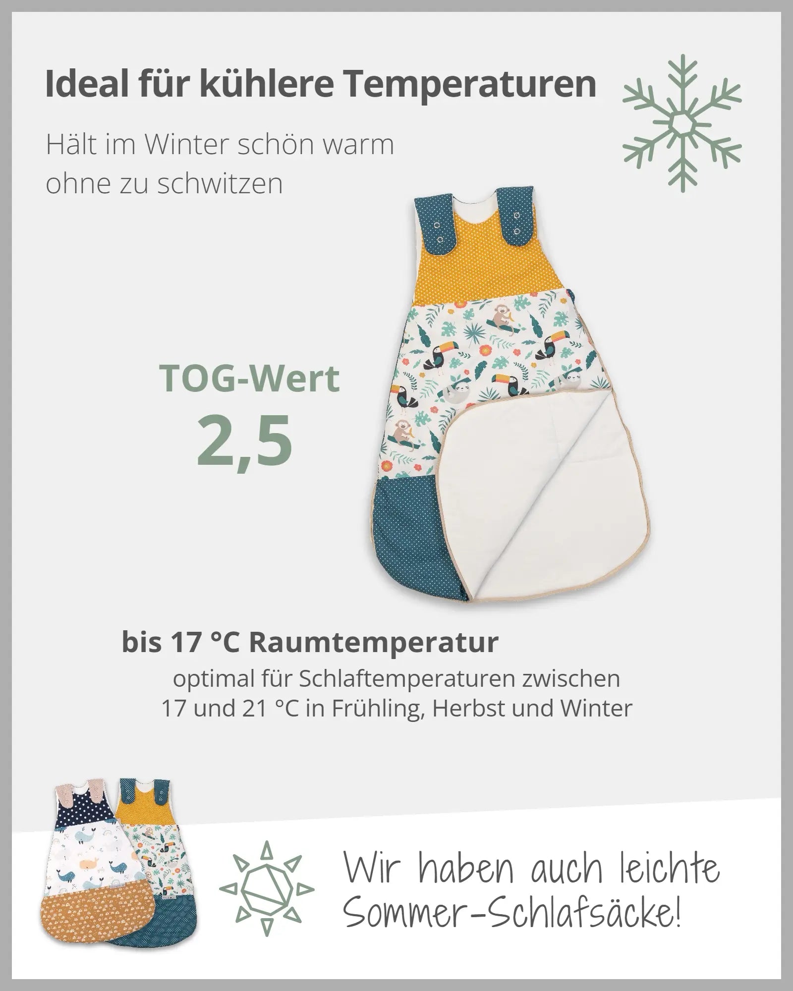 Schlafsack DSCHUNGEL-ULLENBOOM Baby