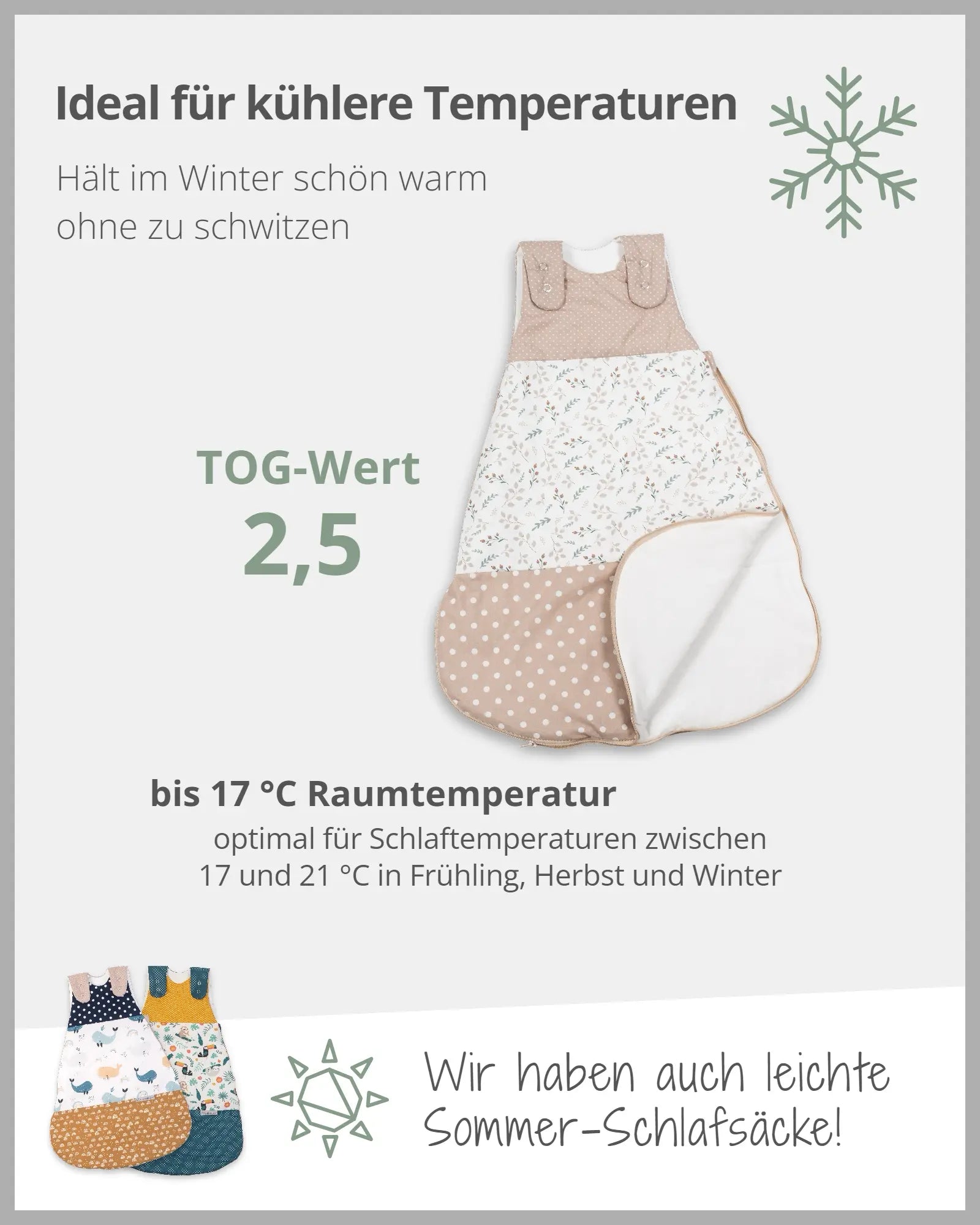 Schlafsack SANDBLUME-ULLENBOOM Baby