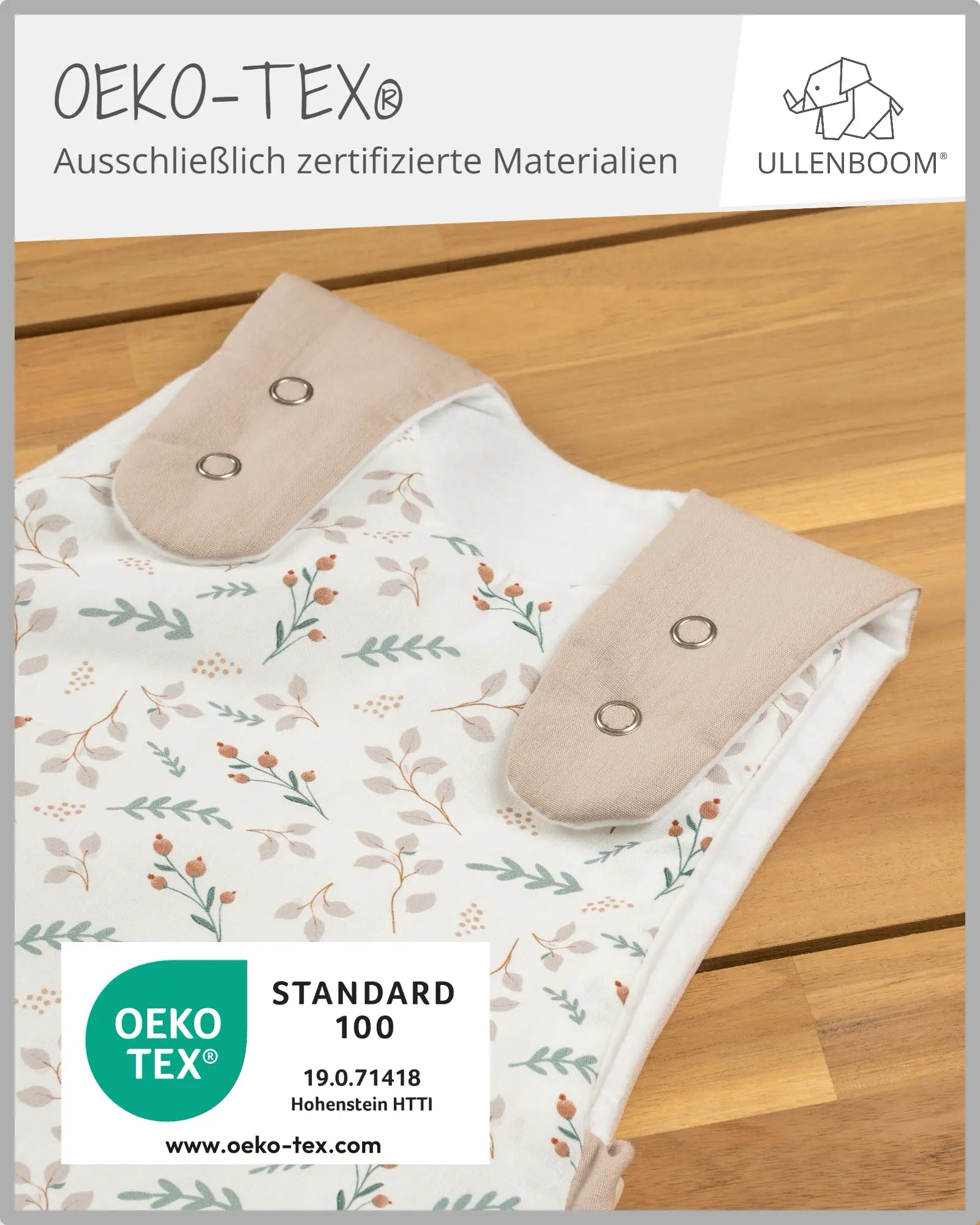 Schlafsack FLORAL SAND-ULLENBOOM Baby