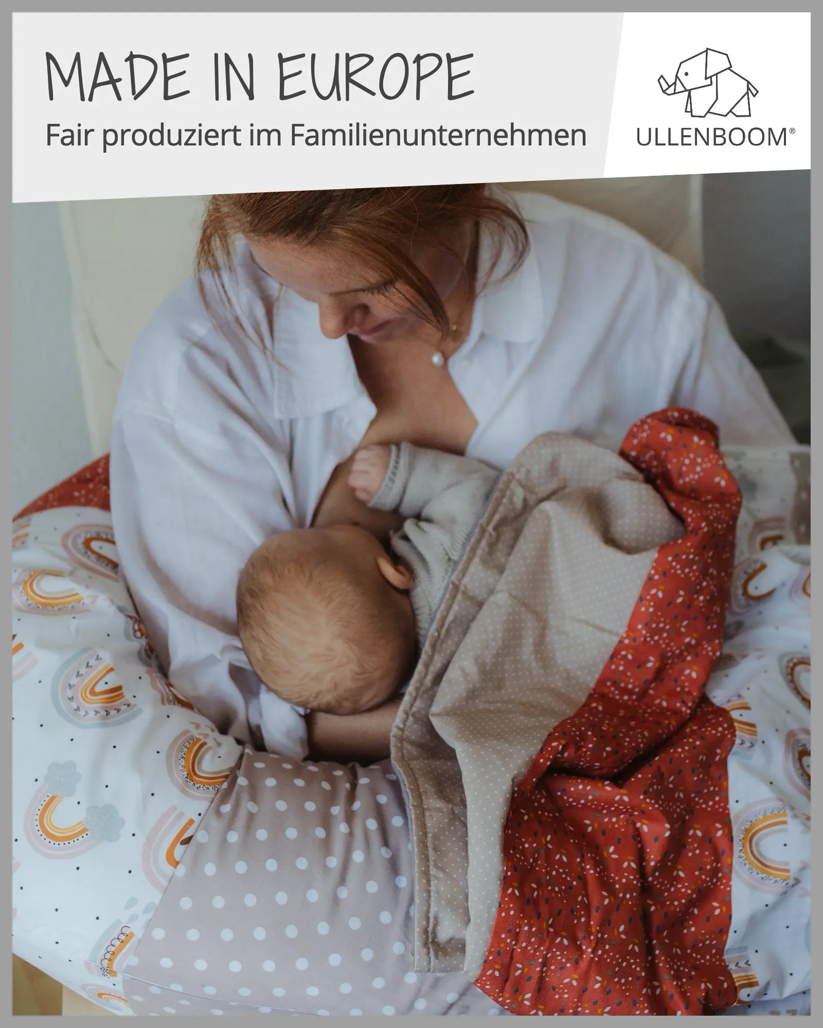 Stillkissen REGENBOGEN-ULLENBOOM Baby
