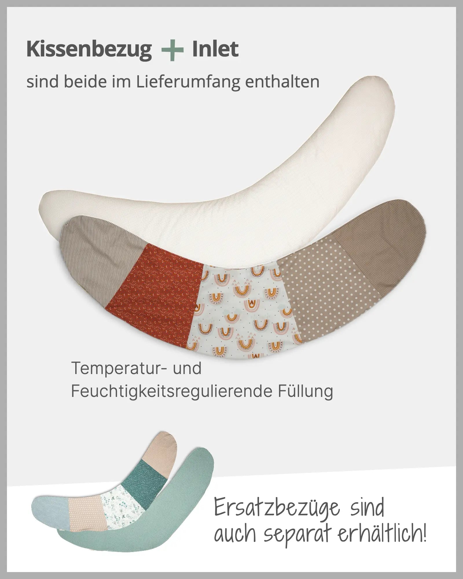 Stillkissen REGENBOGEN-ULLENBOOM Baby