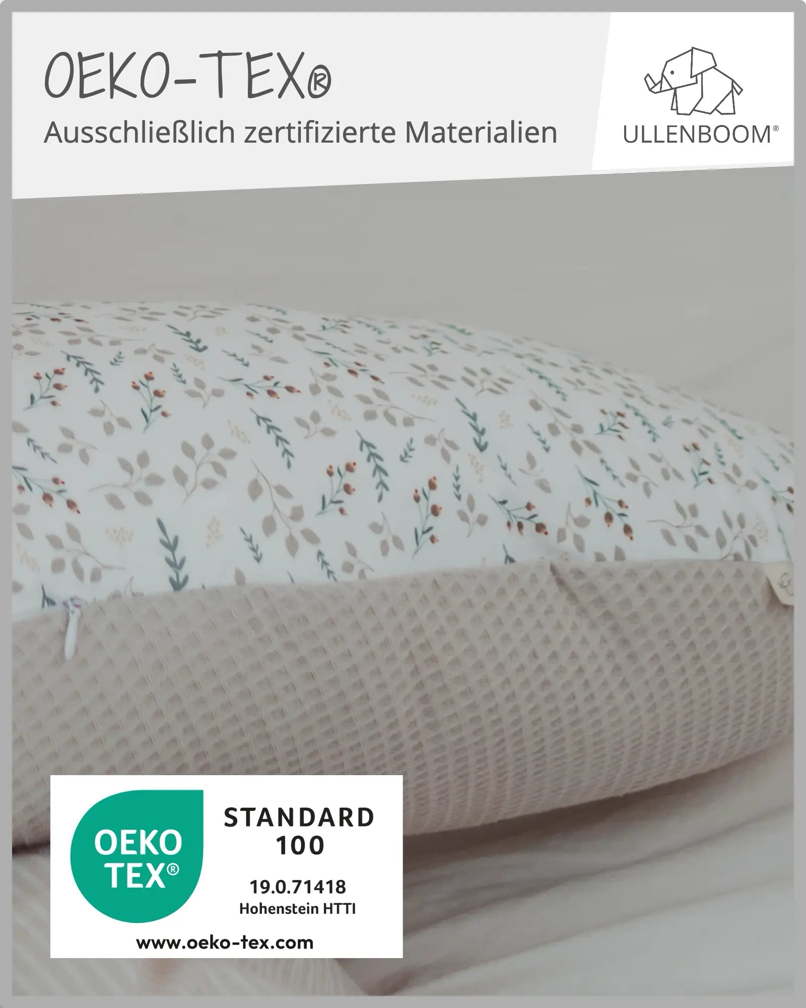 190 cm Stillkissen FLORAL SAND-ULLENBOOM Baby