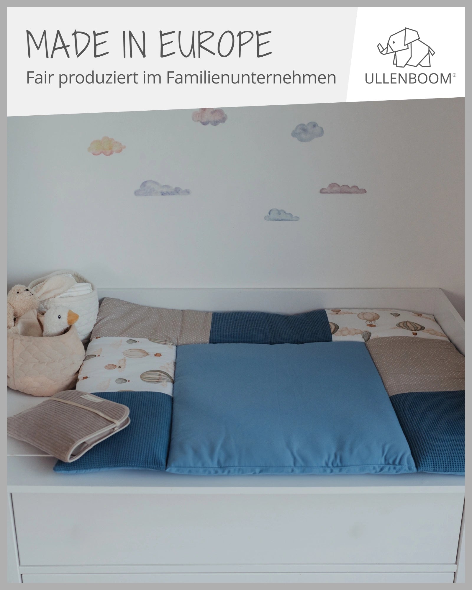 Wickelauflagen-Bezug BALLONTRAUM