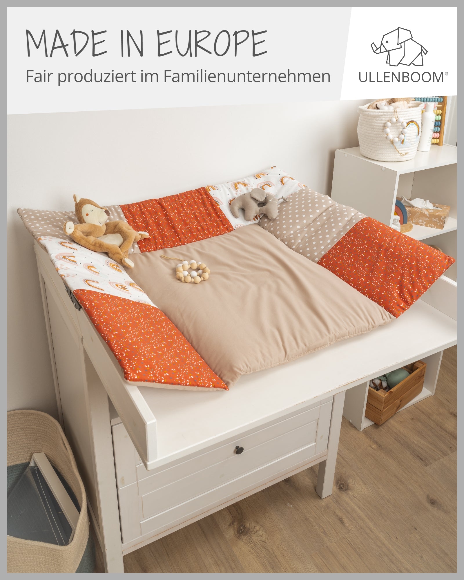Wickelauflage REGENBOGEN-ULLENBOOM Baby